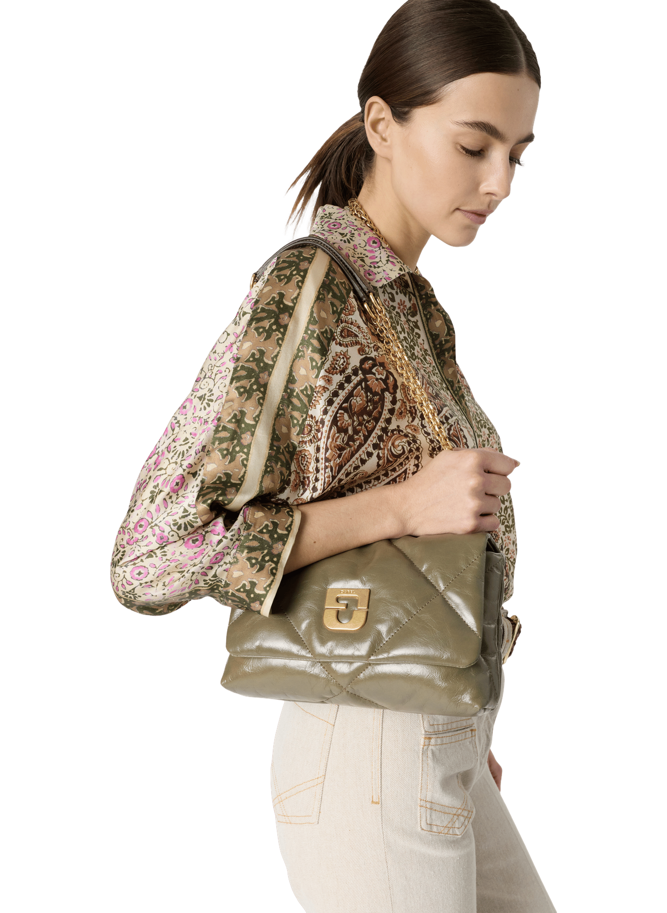 Chemise imprimée en soie - caurelie GERARD DAREL Multicolore