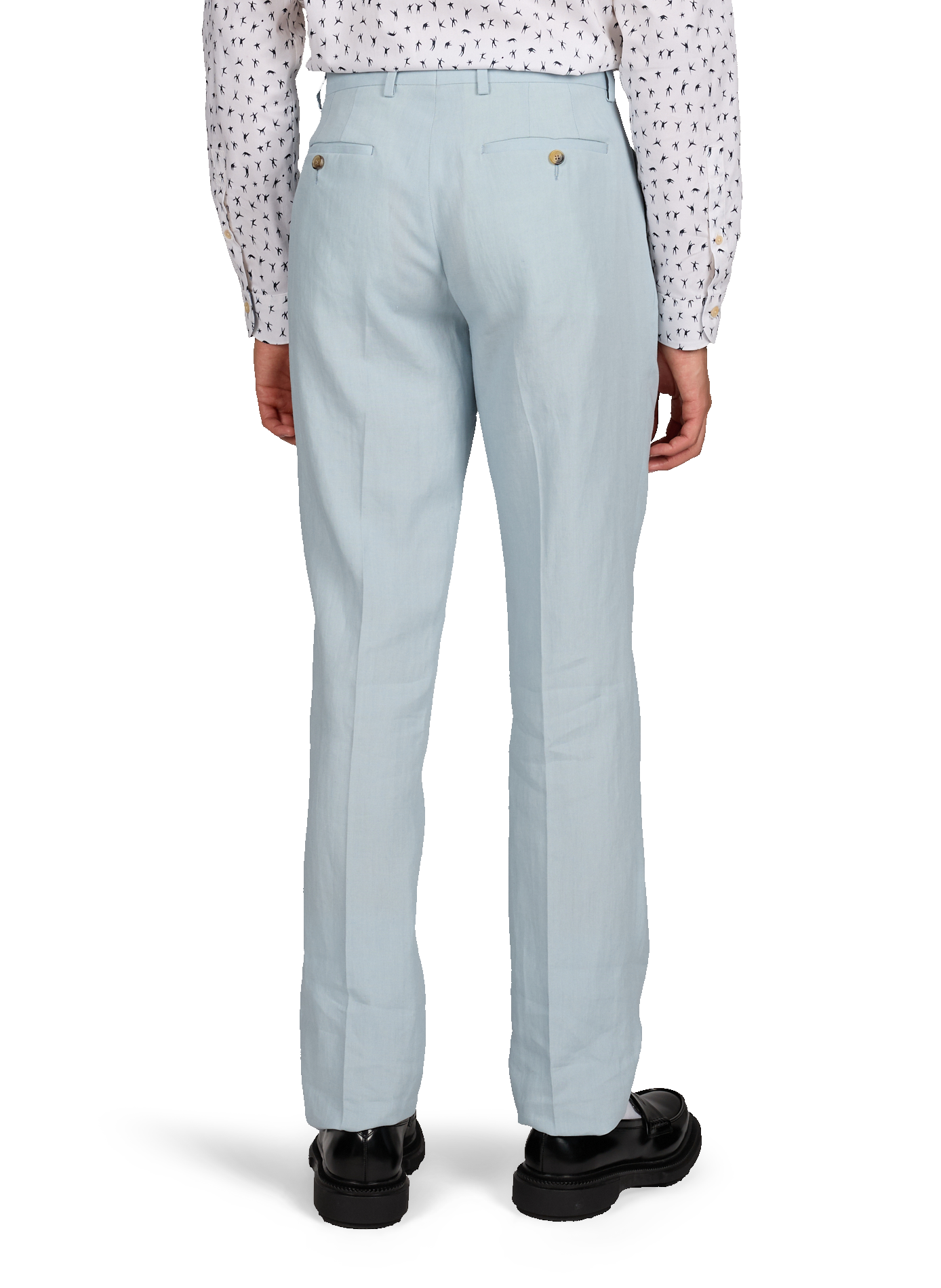 Linen suit PAUL SMITH Blue