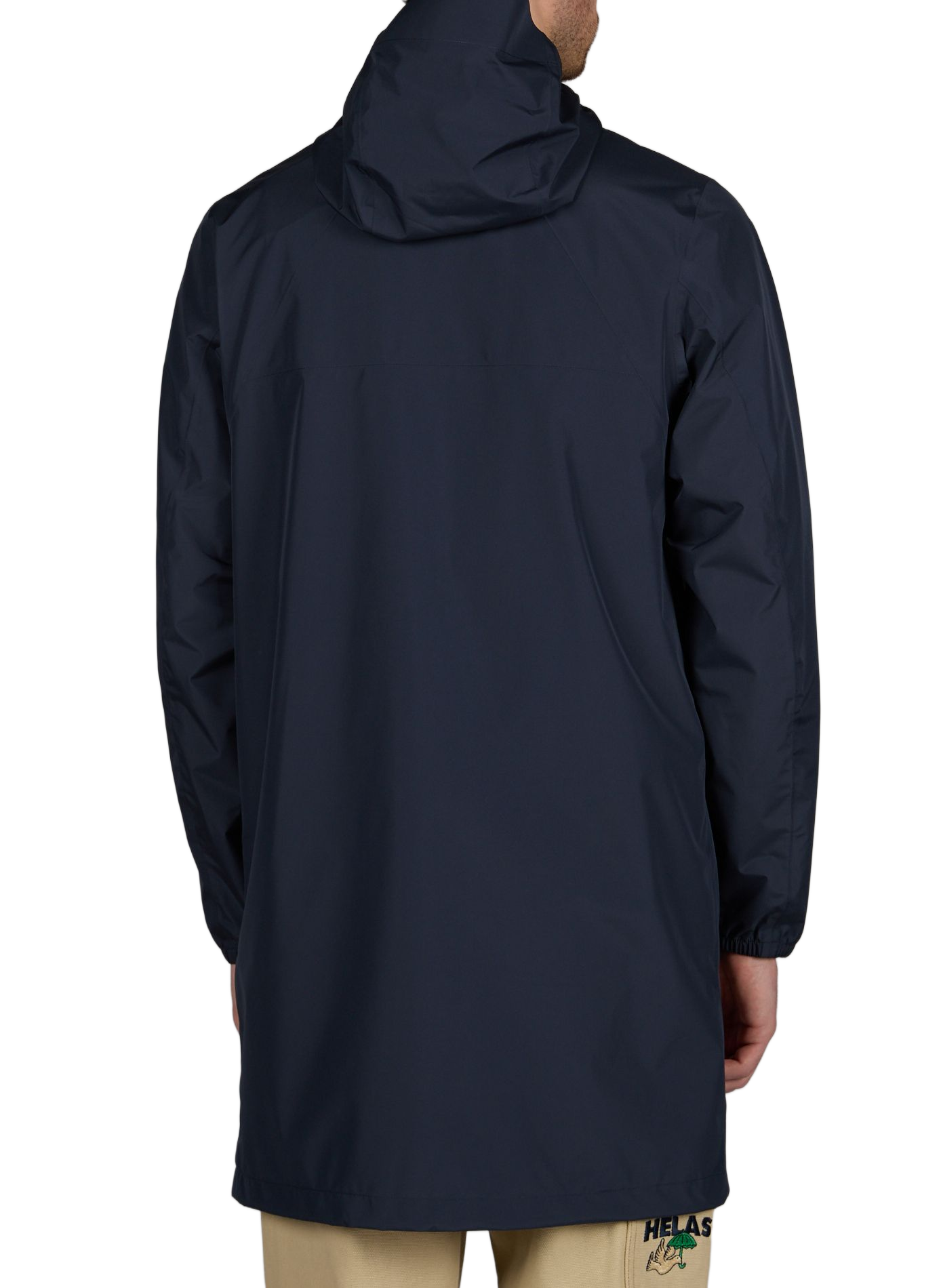 Mid-length hooded jacket AIGLE Blue