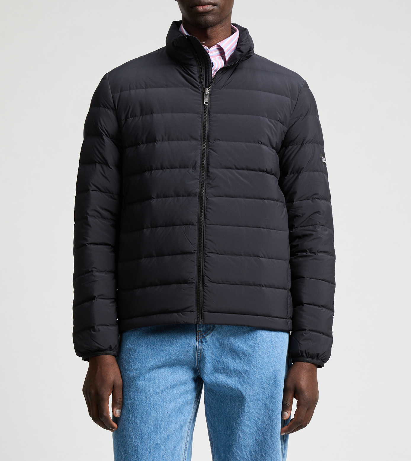 Piumino trapuntato con colletto alto AIGLE Nero