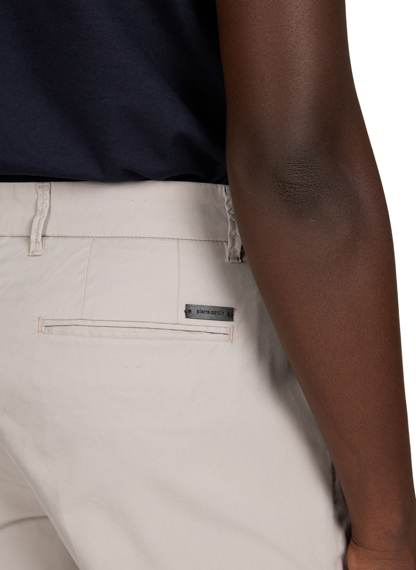 Pantaloni dritti in misto cotone PIERRE CARDIN Beige