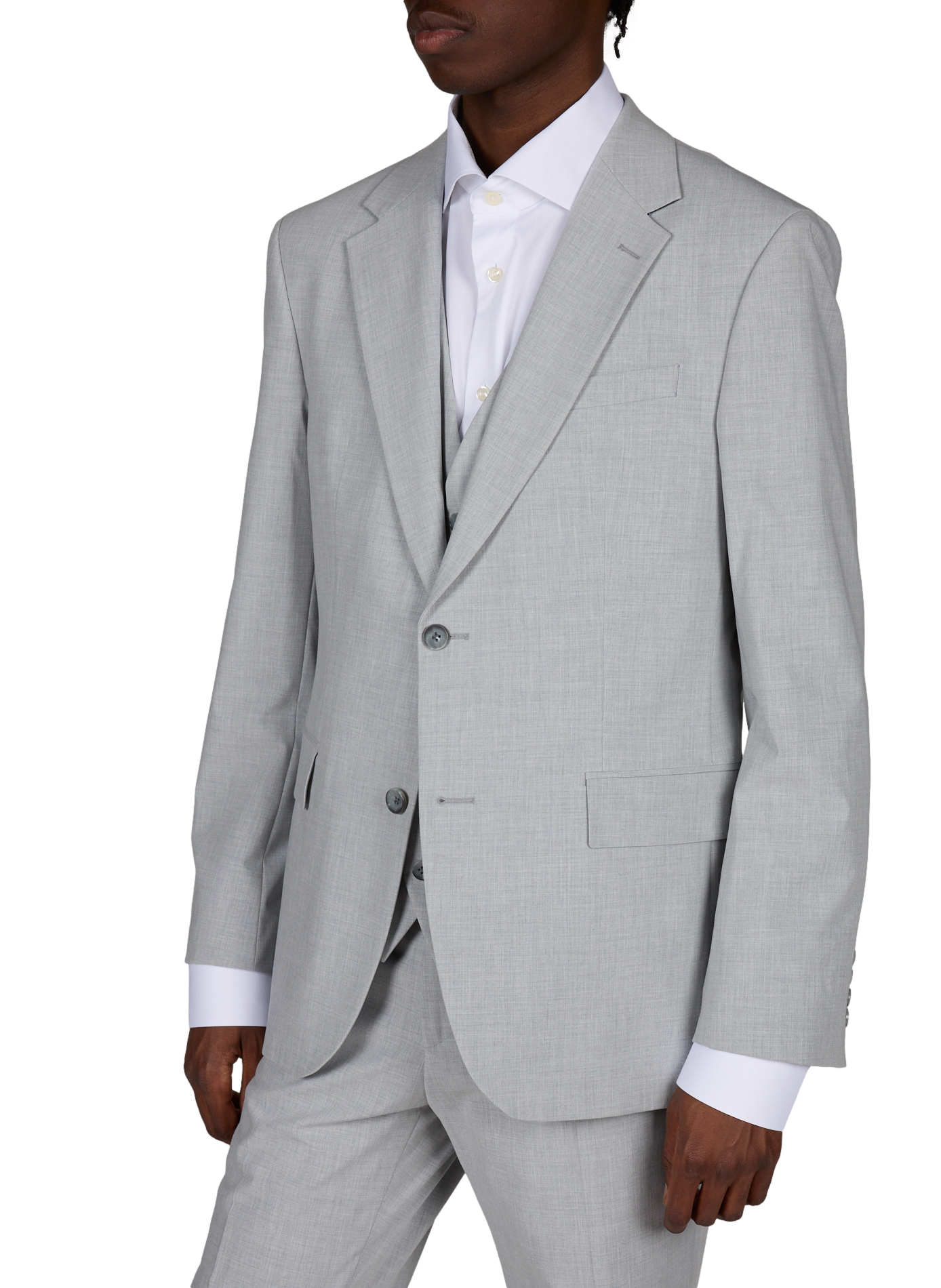 Veste de tailleur droite unie STRELLSON Gris