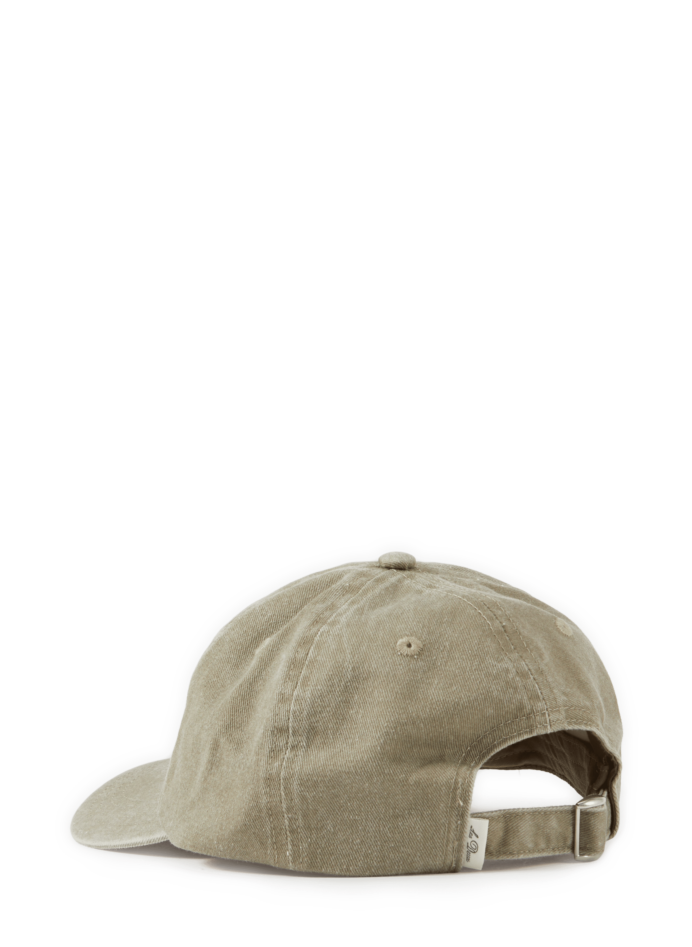 Embroidered cotton baseball cap LES DEUX Beige