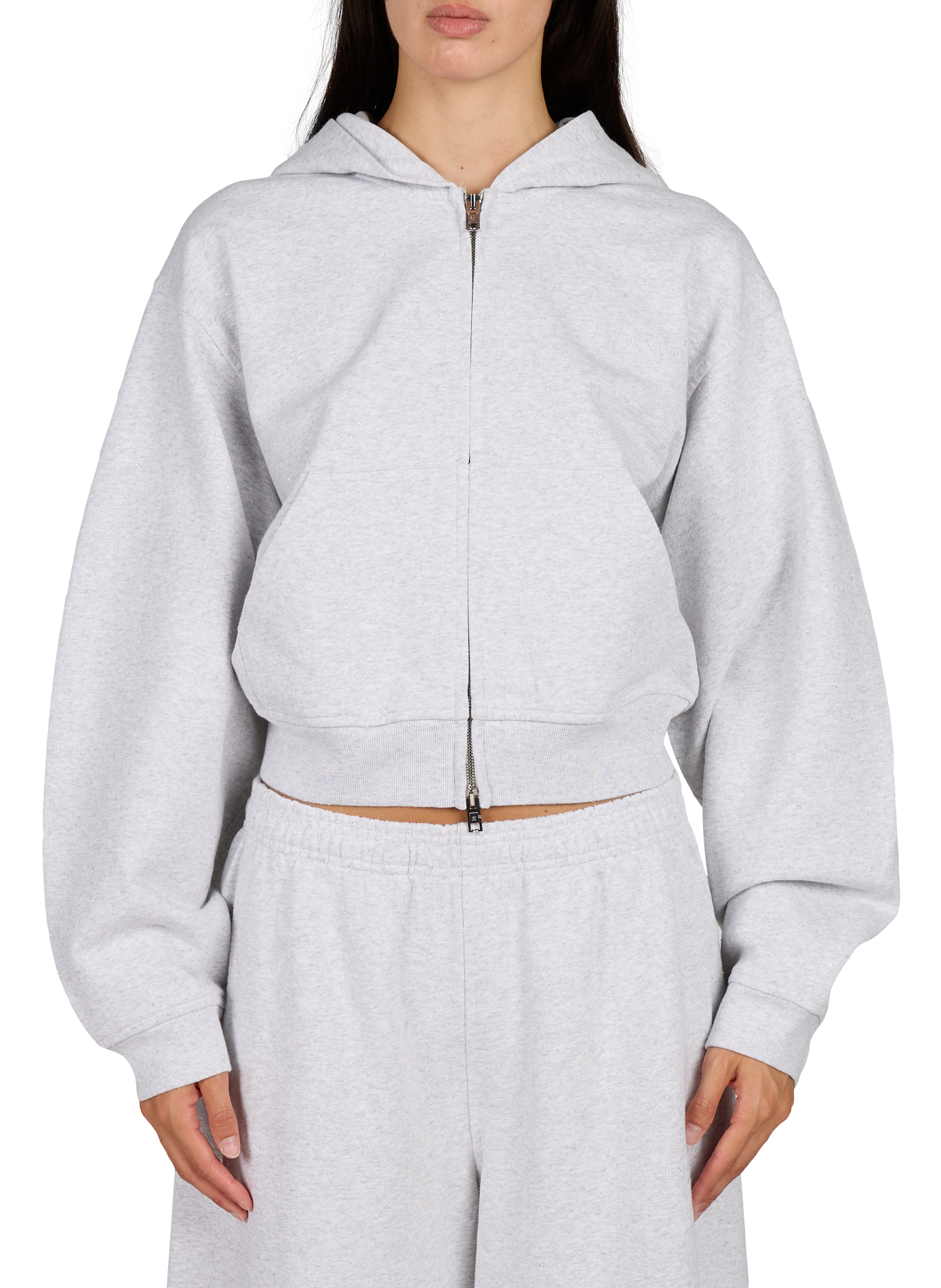 Sweet adorned with rhinestones ALEXANDER WANG Grey