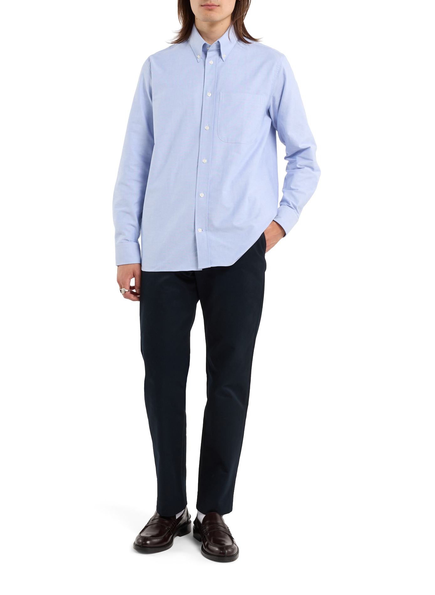 Pantalon Alene en coton | Bleu SAISON 1865 Homme