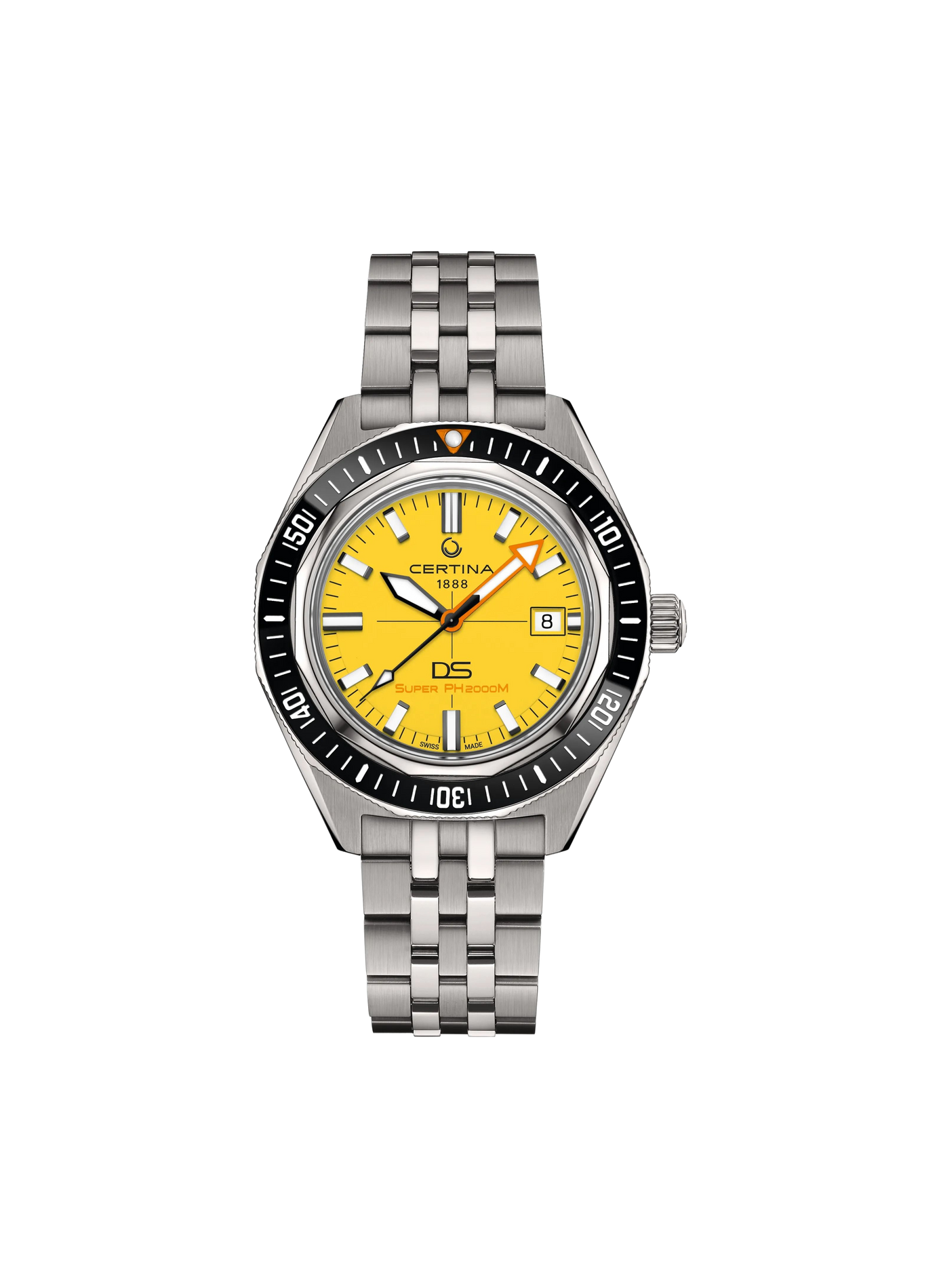 Montre automatique DS SUPER PH2000M en titane CERTINA Jaune