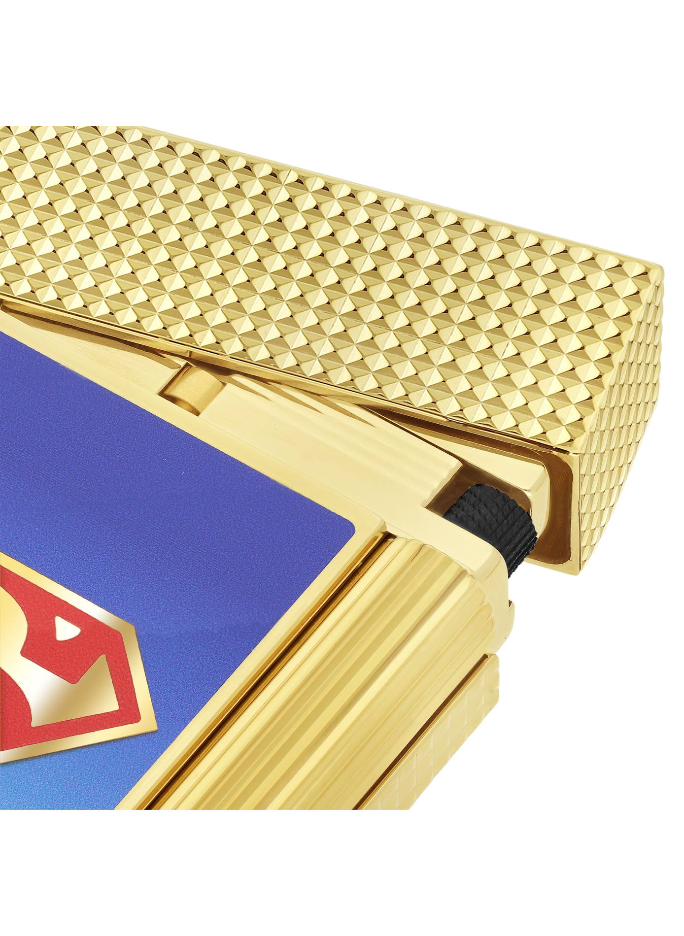 Superman Ligne 2 Lacquered Lighter S.T. DUPONT Blue