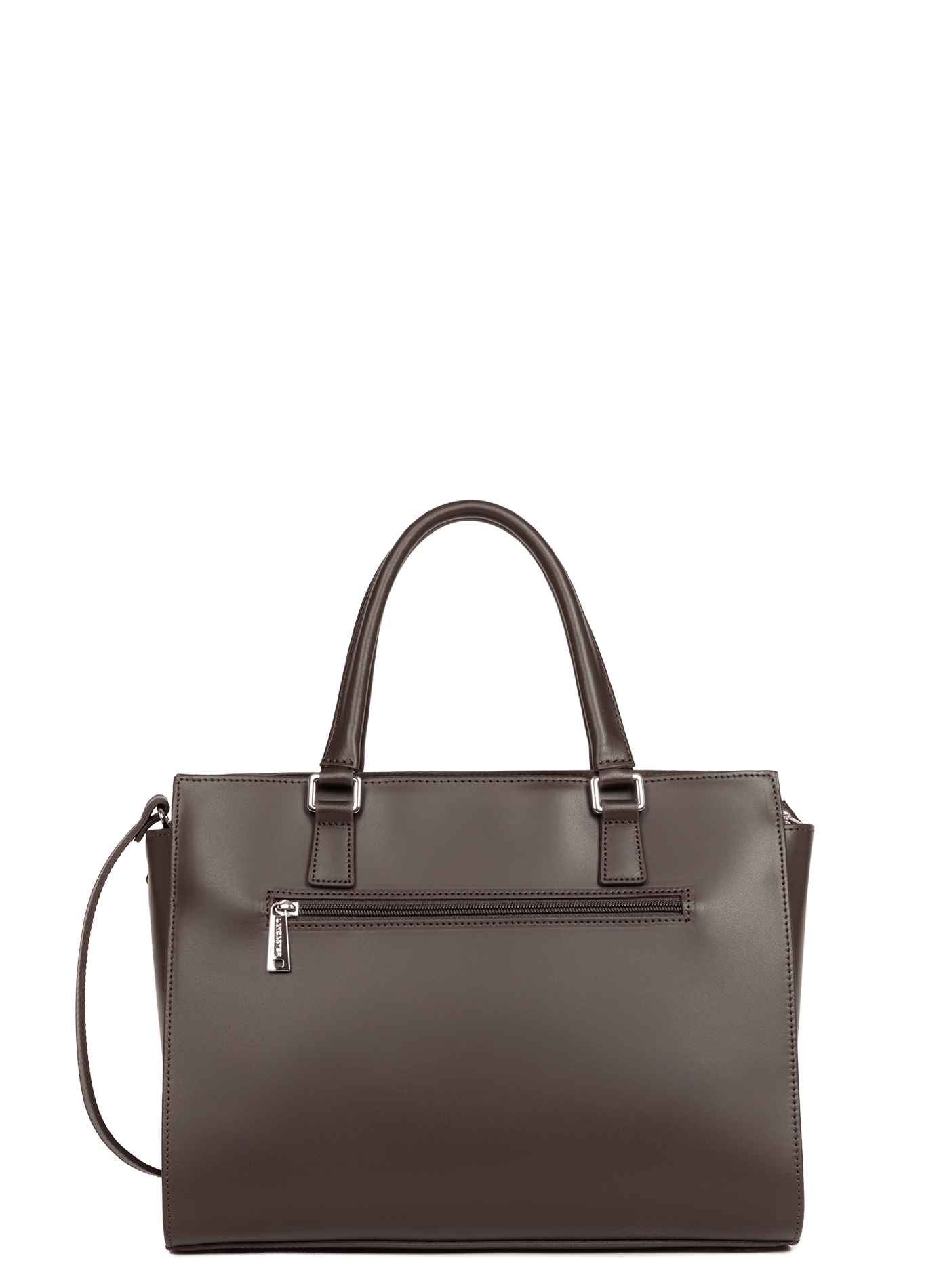Grand sac cabas main - smooth | Marron LANCASTER Femme