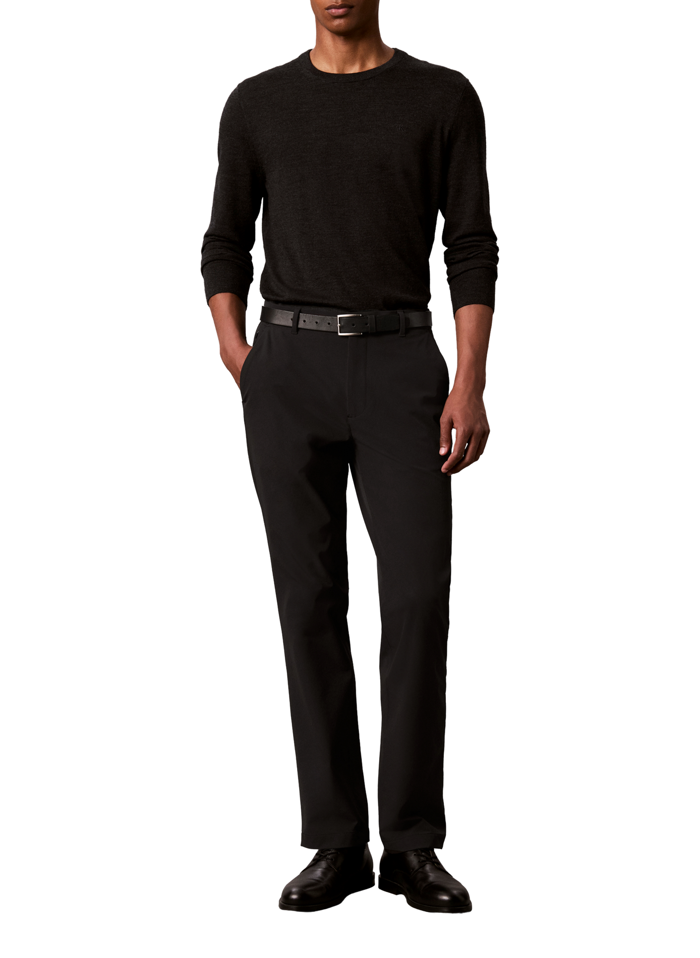 Plain trousers CALVIN KLEIN Black