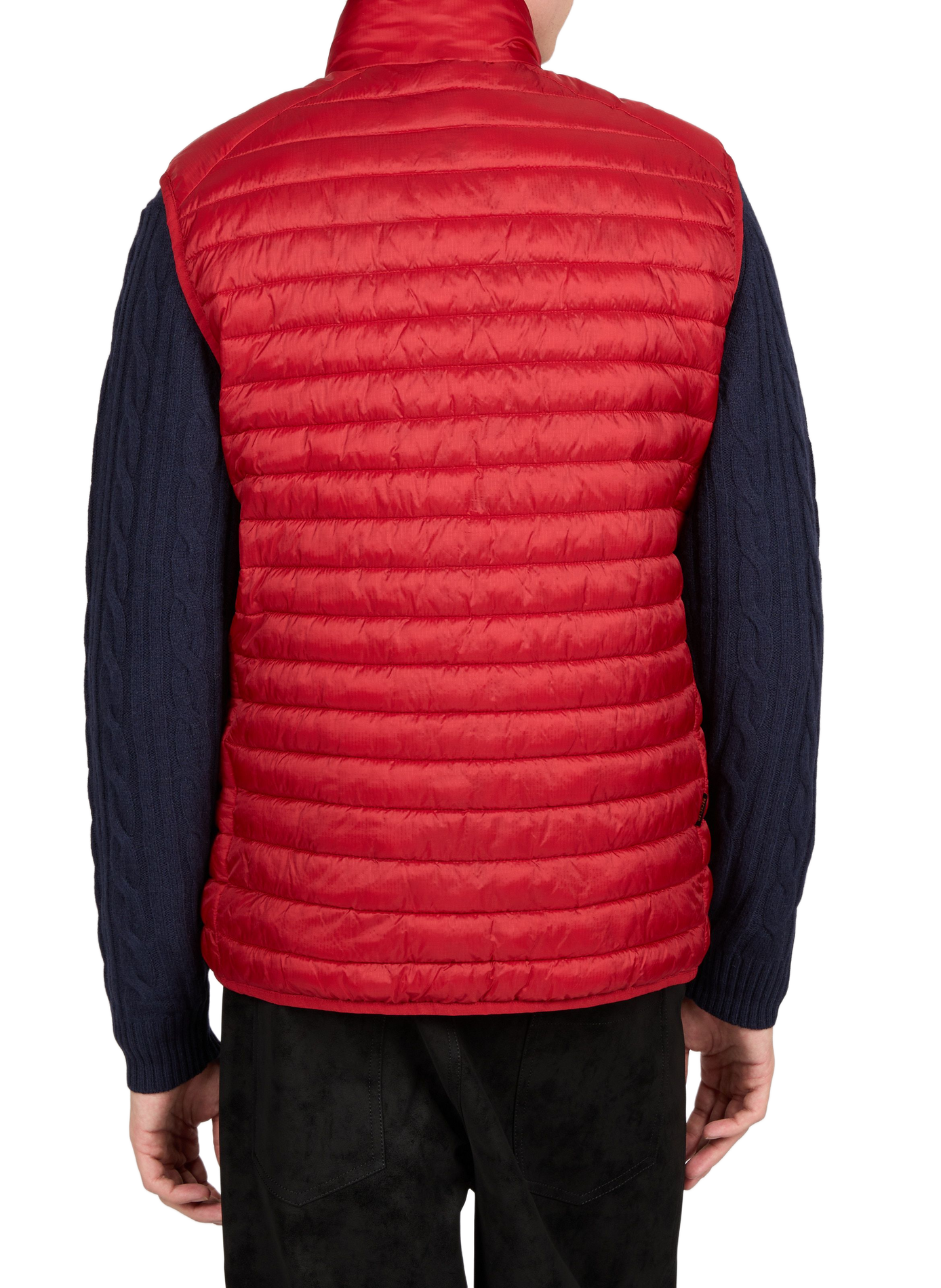 Vince straight puffer jacket with stand-up collar SAVE THE DUCK Red
