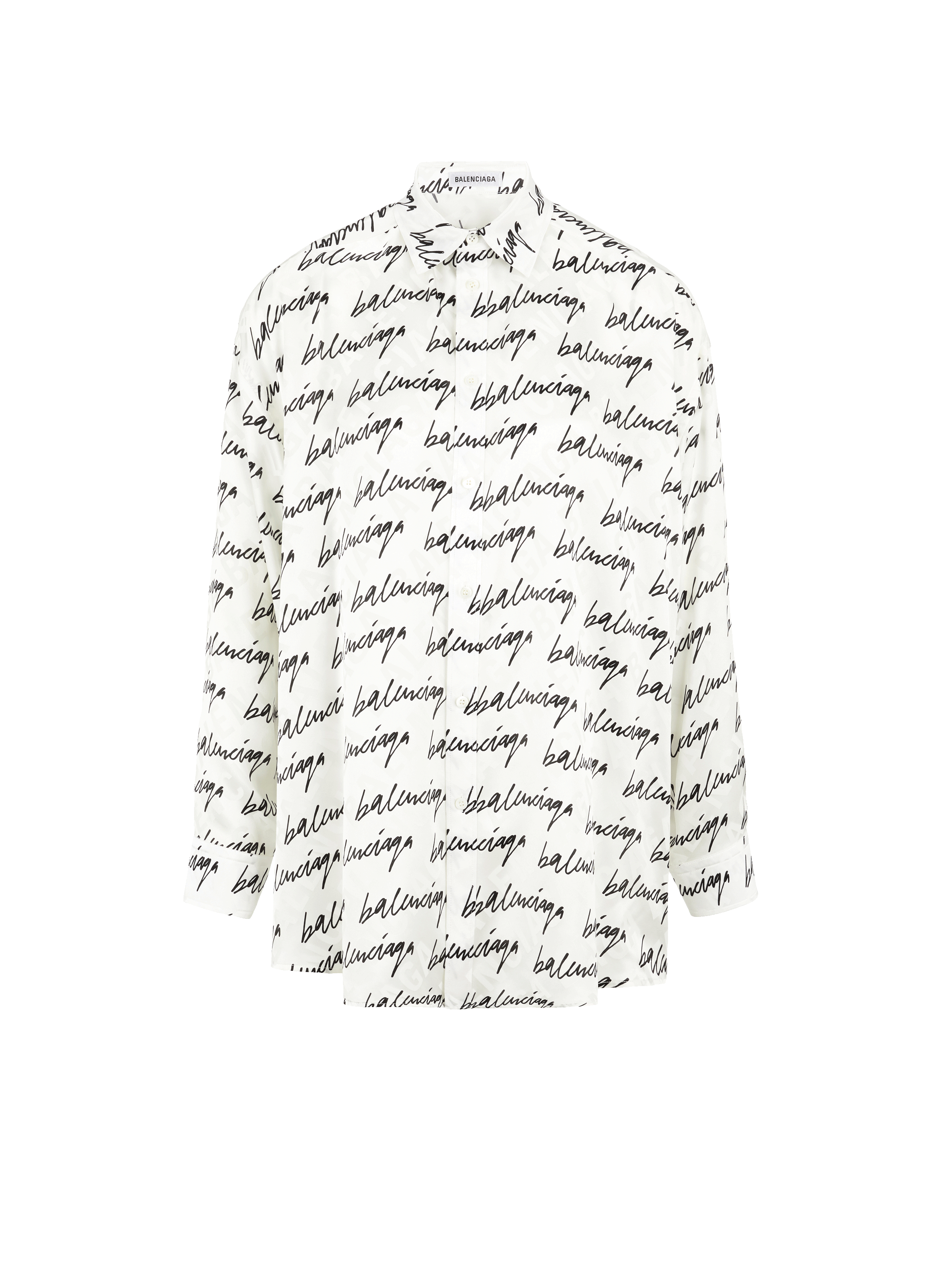 Chemisier à imprimé Scribble en jacquard de soie