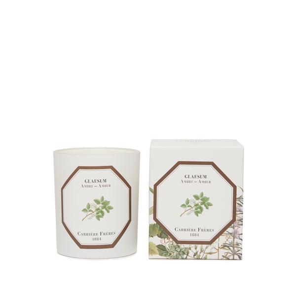 Bougie Parfumée Ambre - Glaesum - 185 g