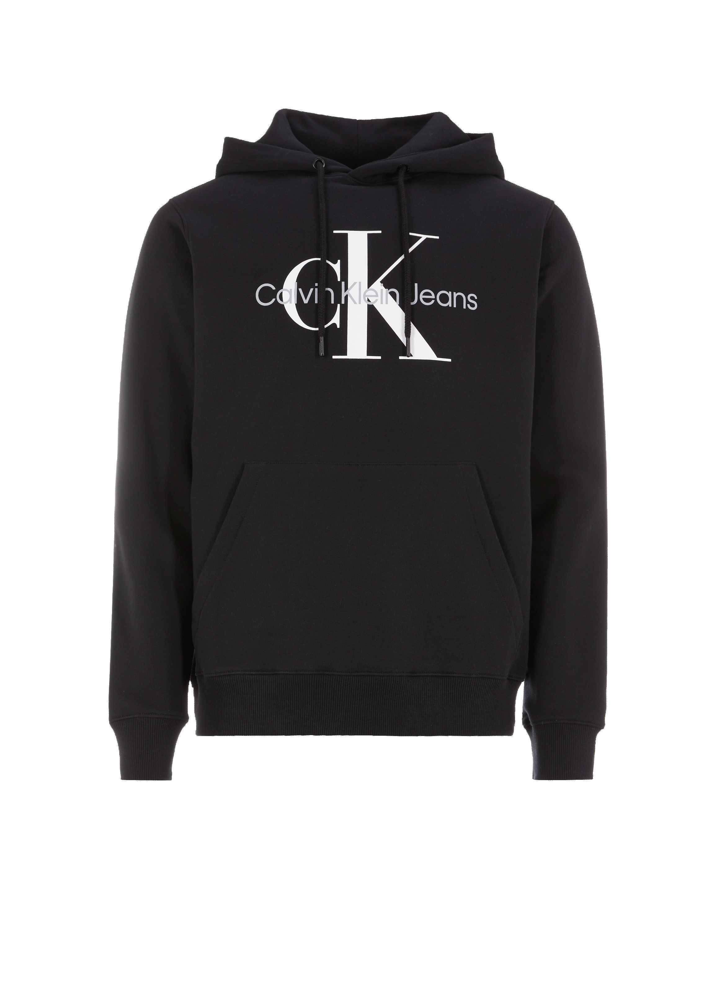 CALVIN KLEIN Cotton hoodie Black