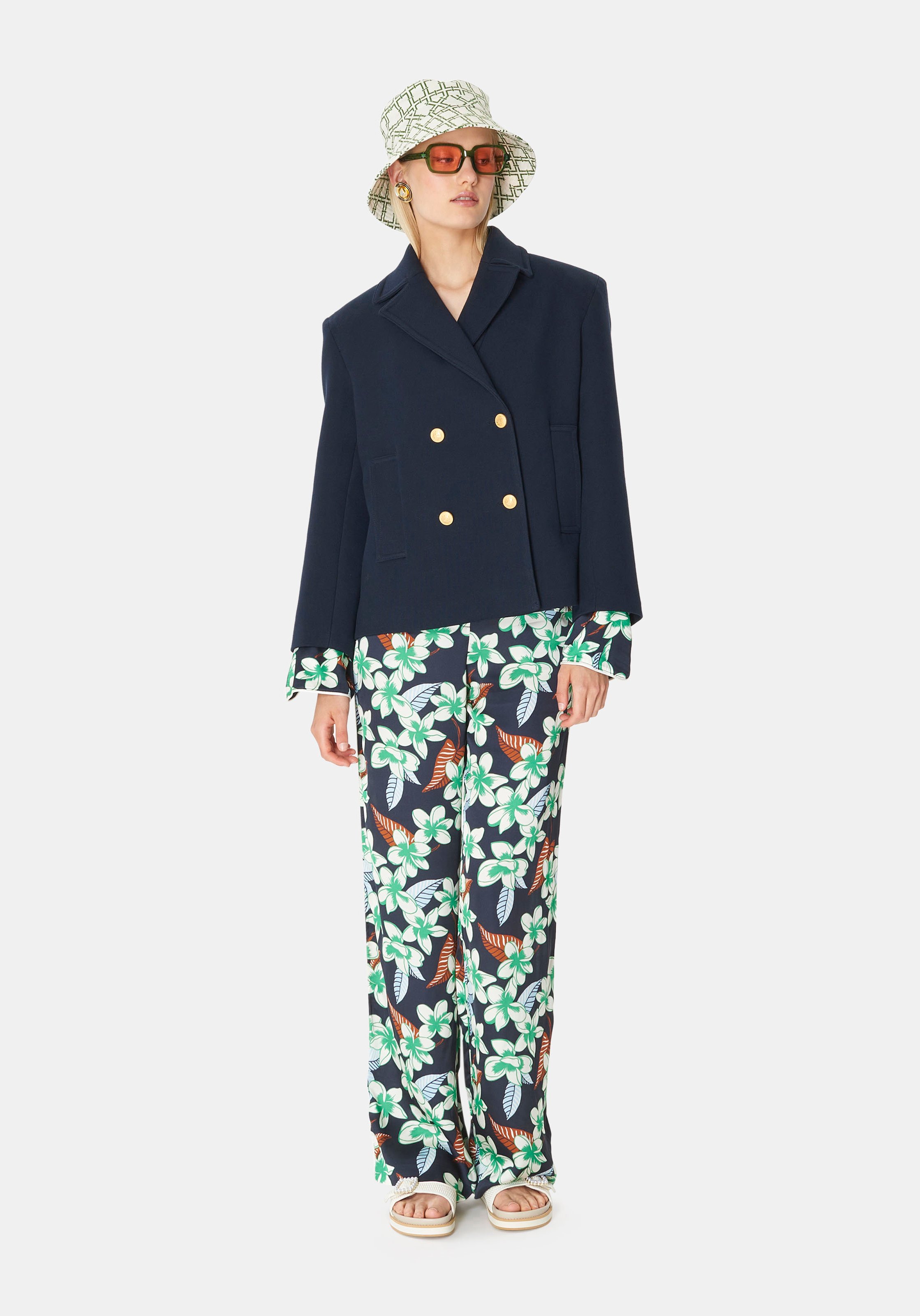 Manteau marcello TARA JARMON Bleu