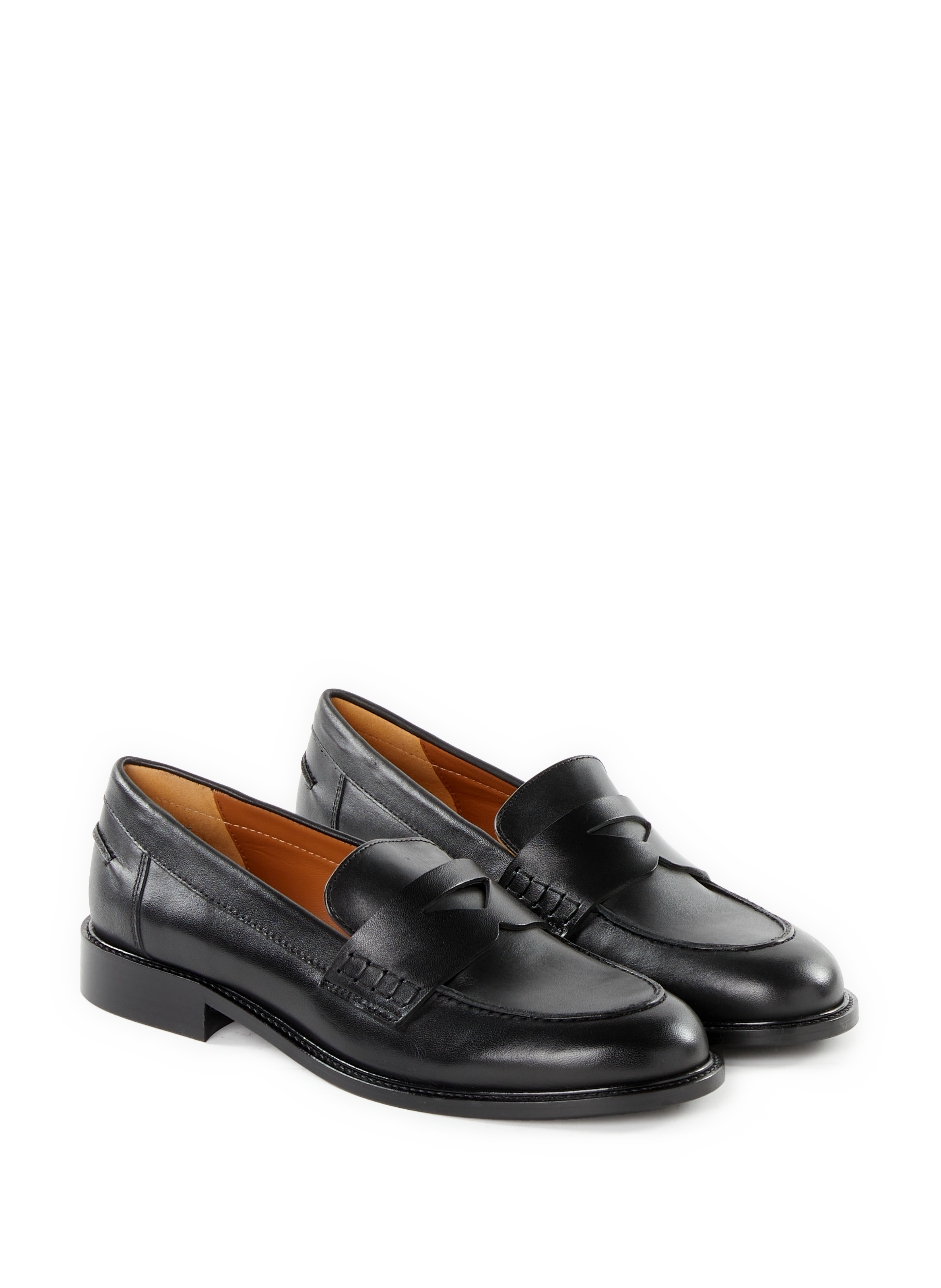 Mocassins Billie en cuir  SAISON 1865 Noir