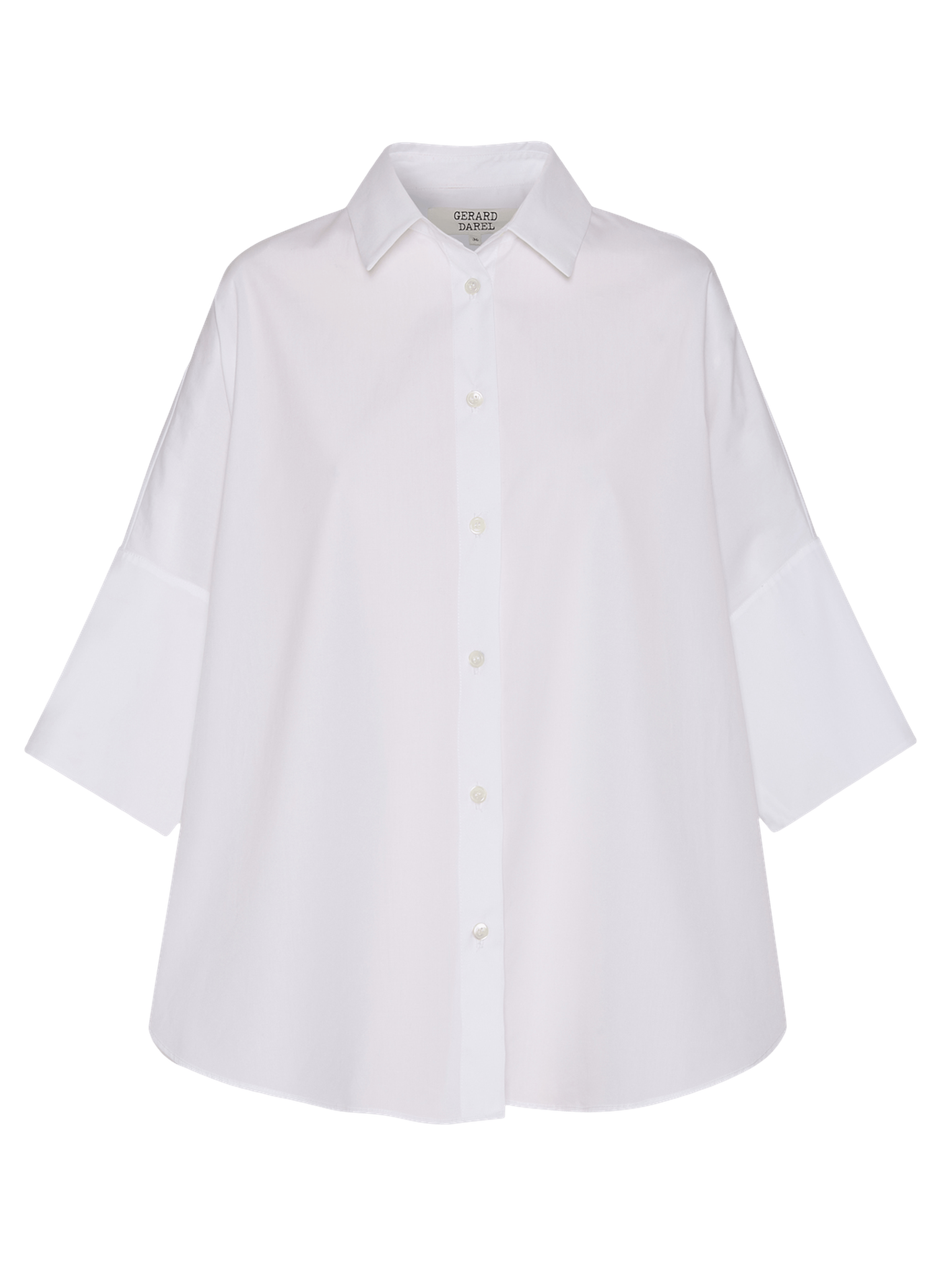 Chemise en coton oversize - nara GERARD DAREL Blanc