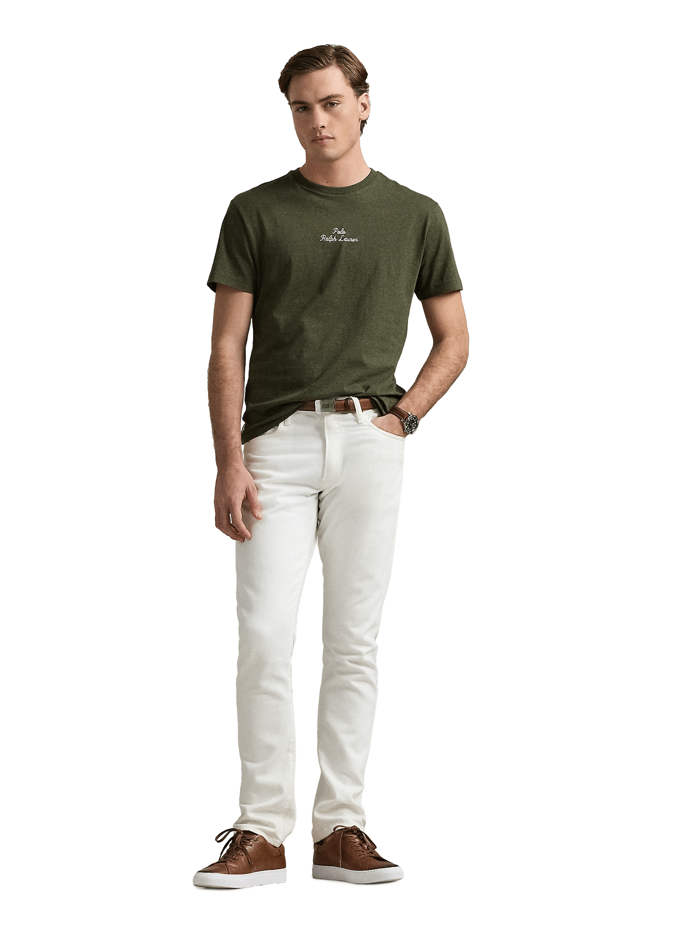Cotton T-shirt POLO RALPH LAUREN Green