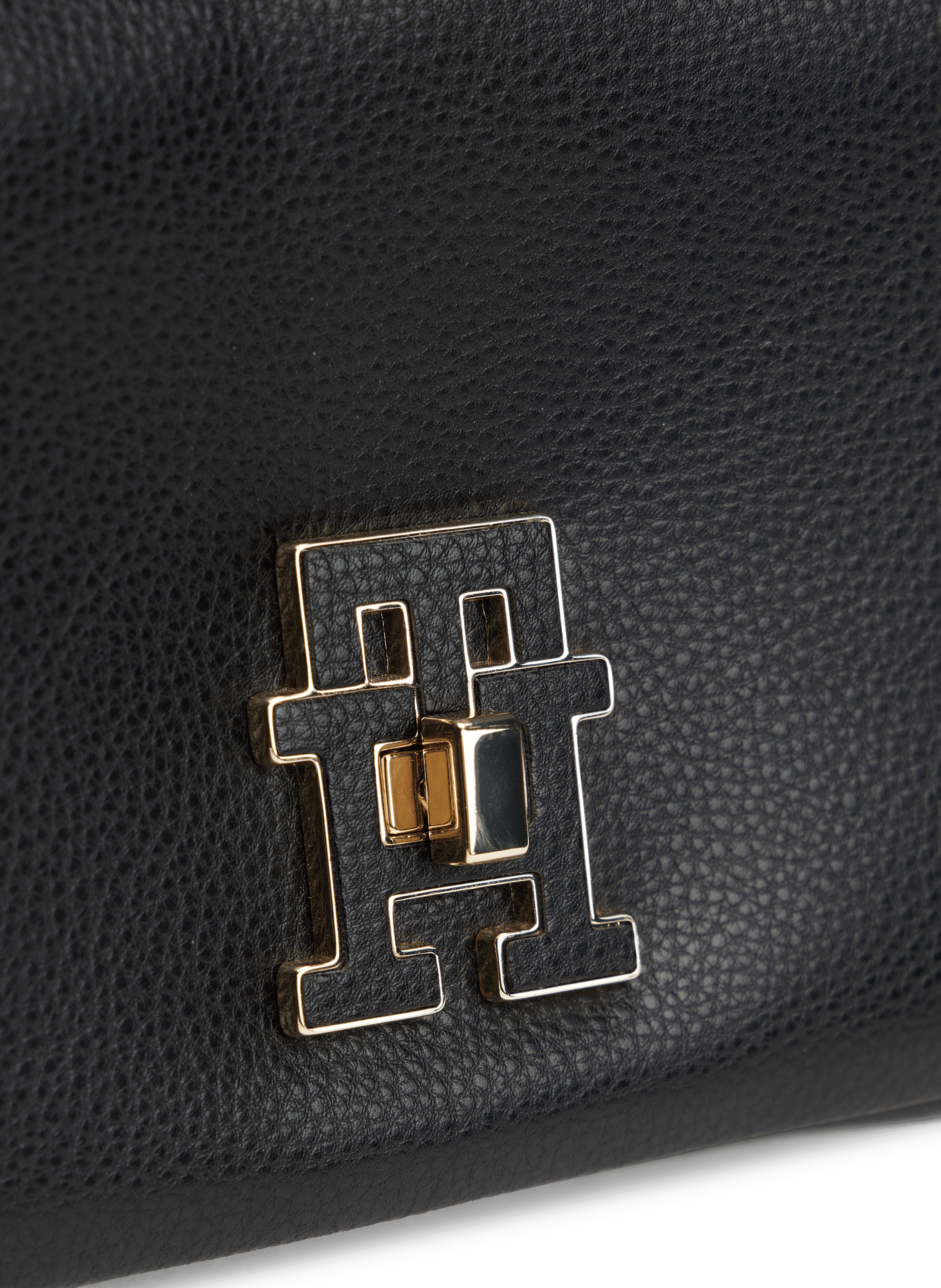 Sac à bandoulière à rabat TOMMY HILFIGER Noir