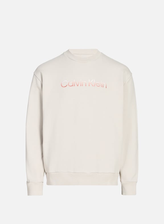 Sweatshirt en coton Beige by CALVIN KLEIN CALVIN KLEIN Sweatshirt en coton Beige