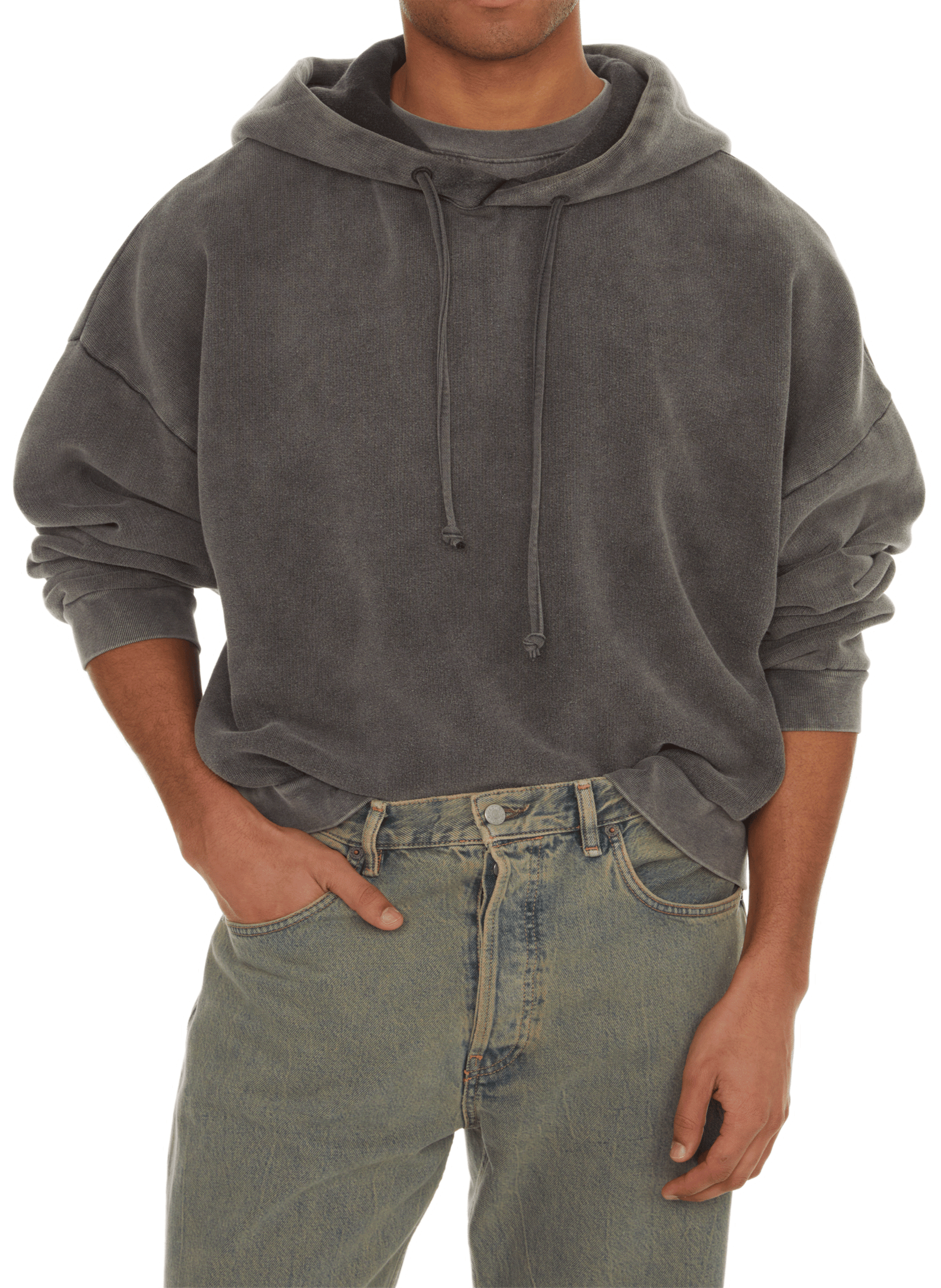 ACNE STUDIOS Cotton sweatshirt Grey