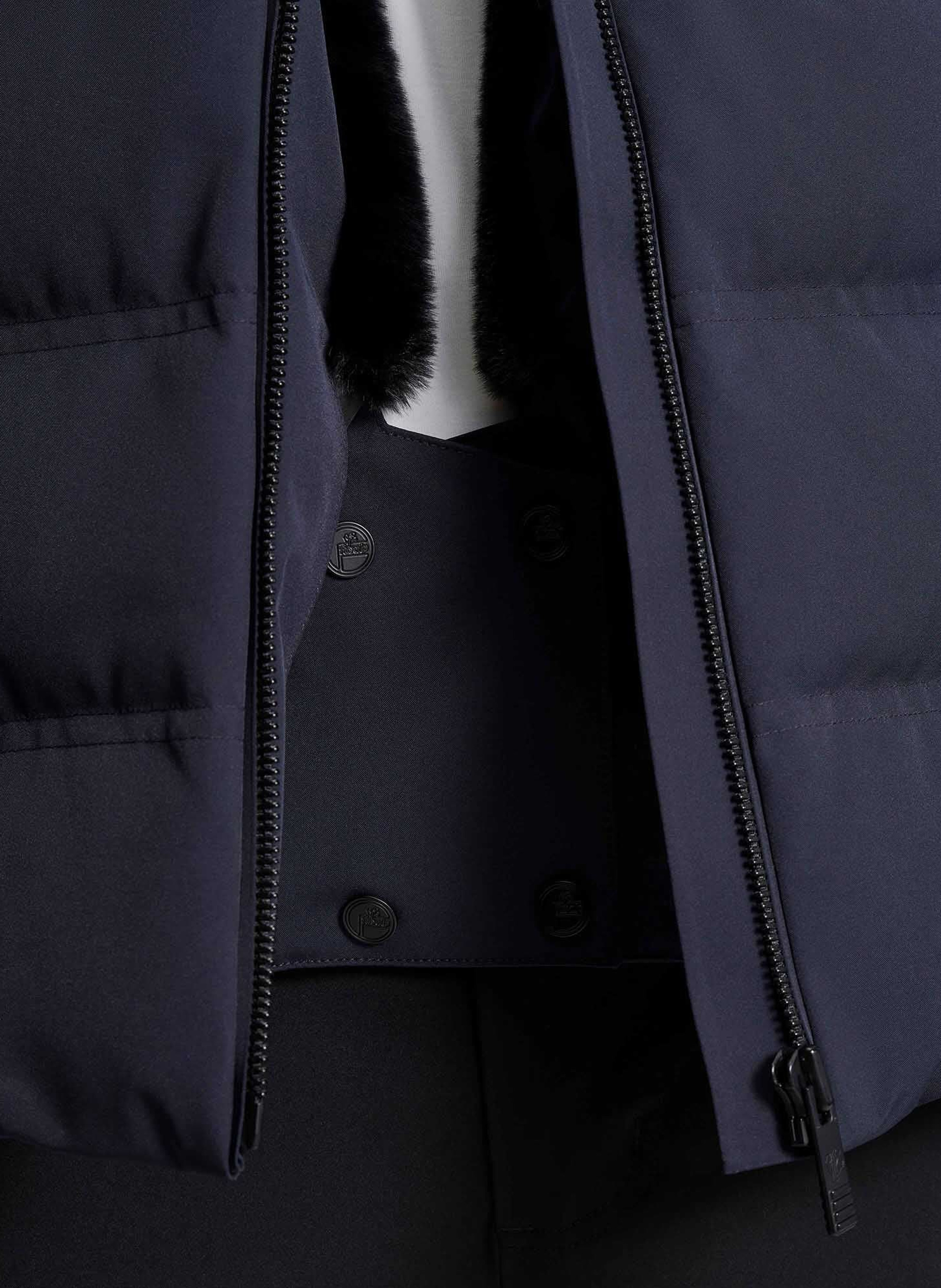 Veste de ski berlioz col montant coupe regular FUSALP Bleu