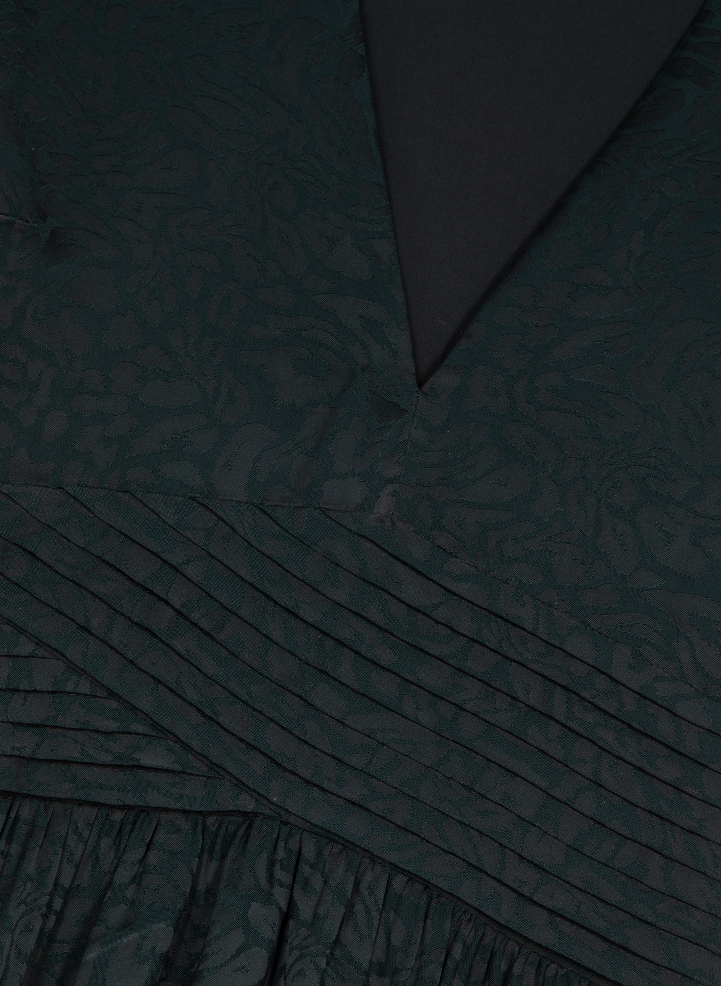 Robe longue en jacquard THE KOOPLES Vert