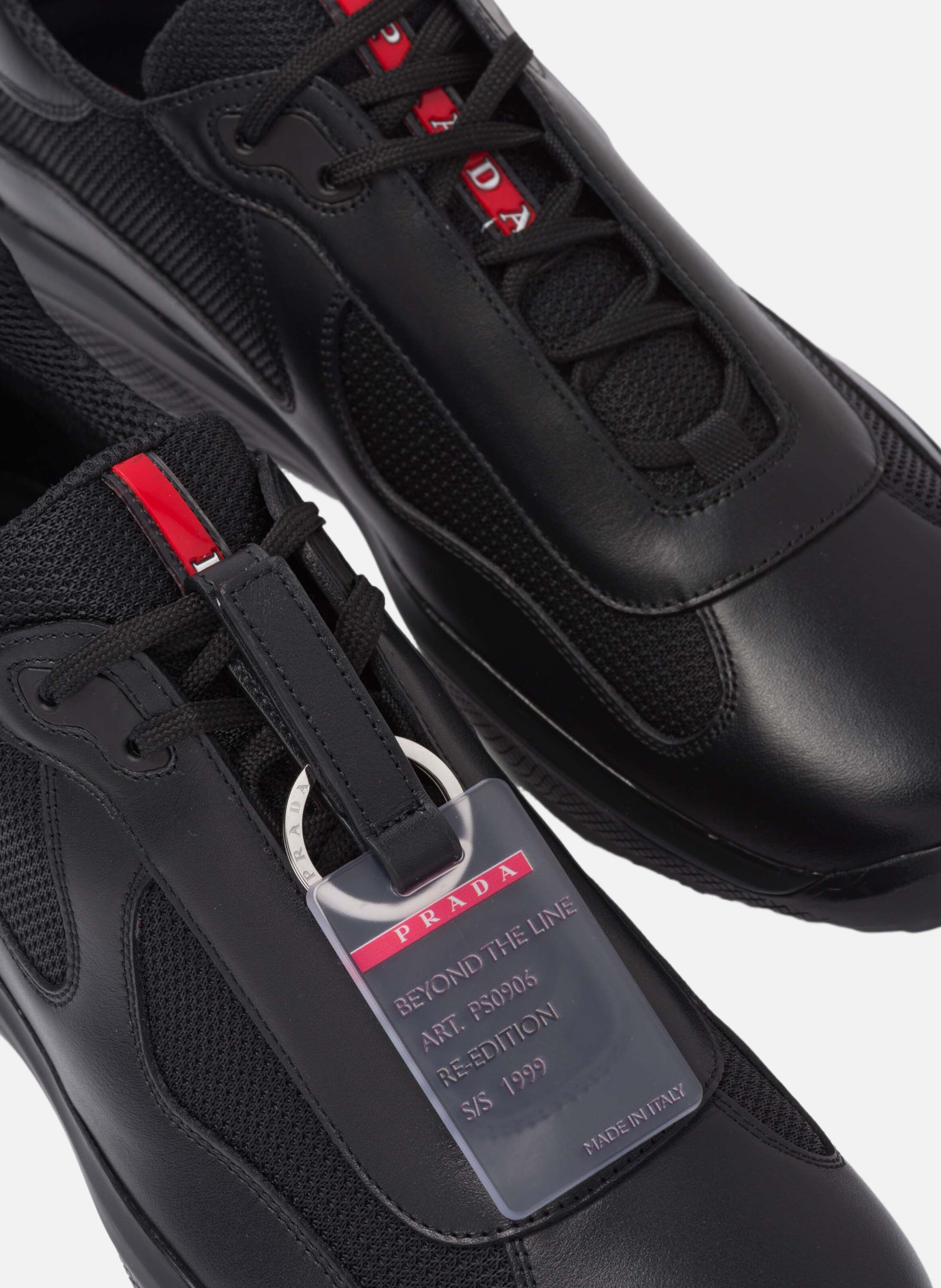 Baskets prada america’s cup original PRADA Noir
