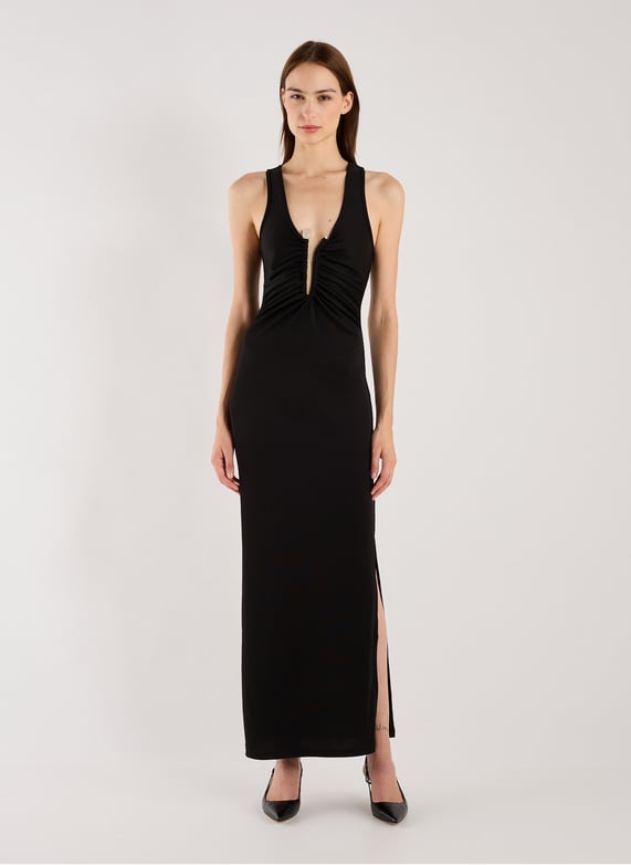 Robe débardeur à épingle | Noir by CHRISTOPHER ESBER Robe débardeur à épingle Noir