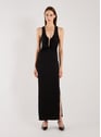 Robe débardeur à épingle | Noir by CHRISTOPHER ESBER CHRISTOPHER ESBER Robe débardeur à épingle | Noir