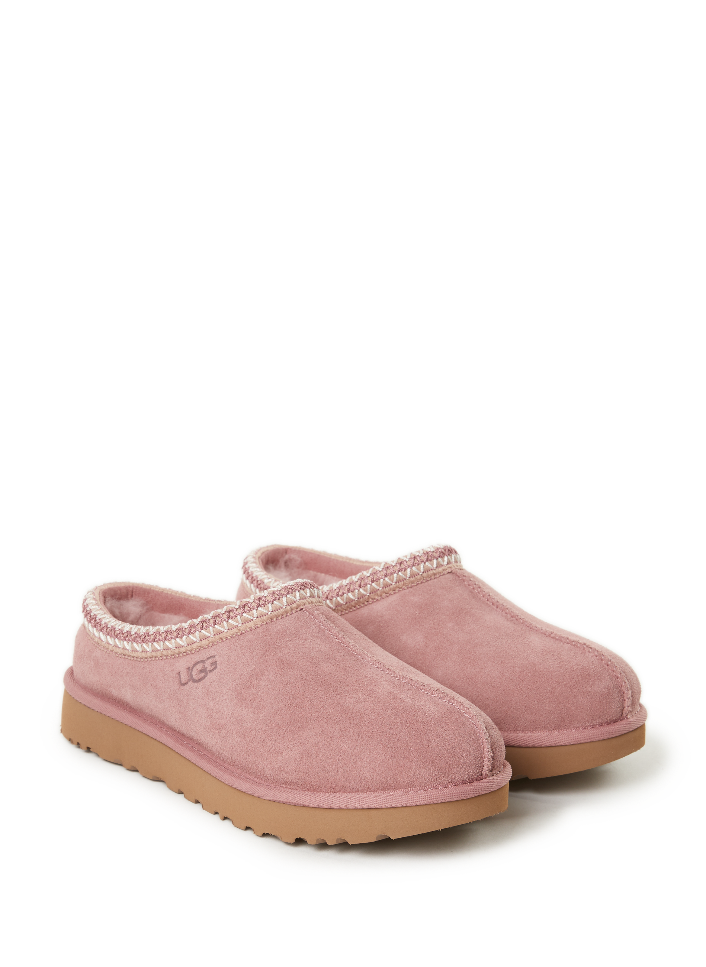 Mixed leather slippers UGG Pink