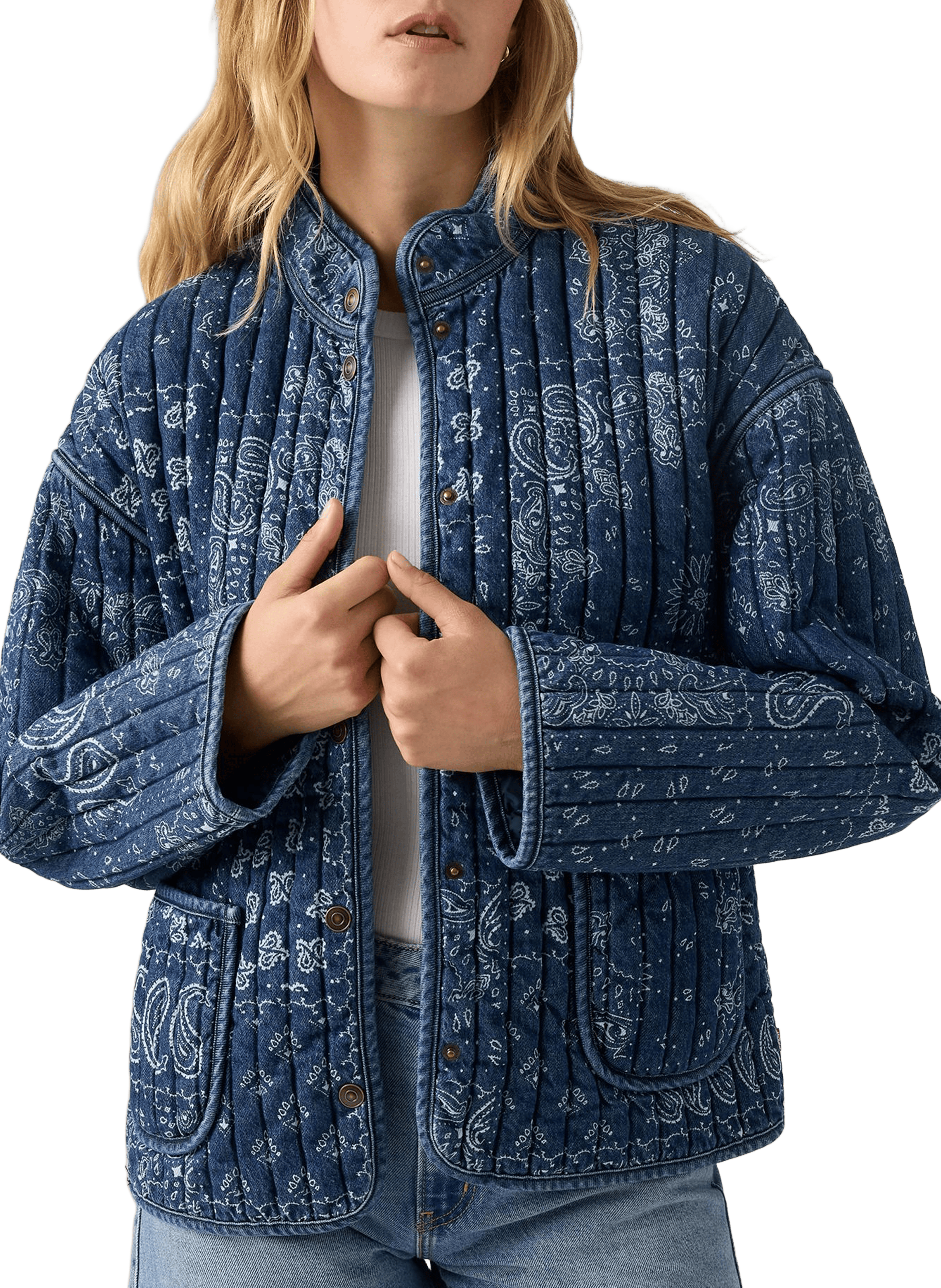 LEVI'S Veste doublée Lottie Bleu