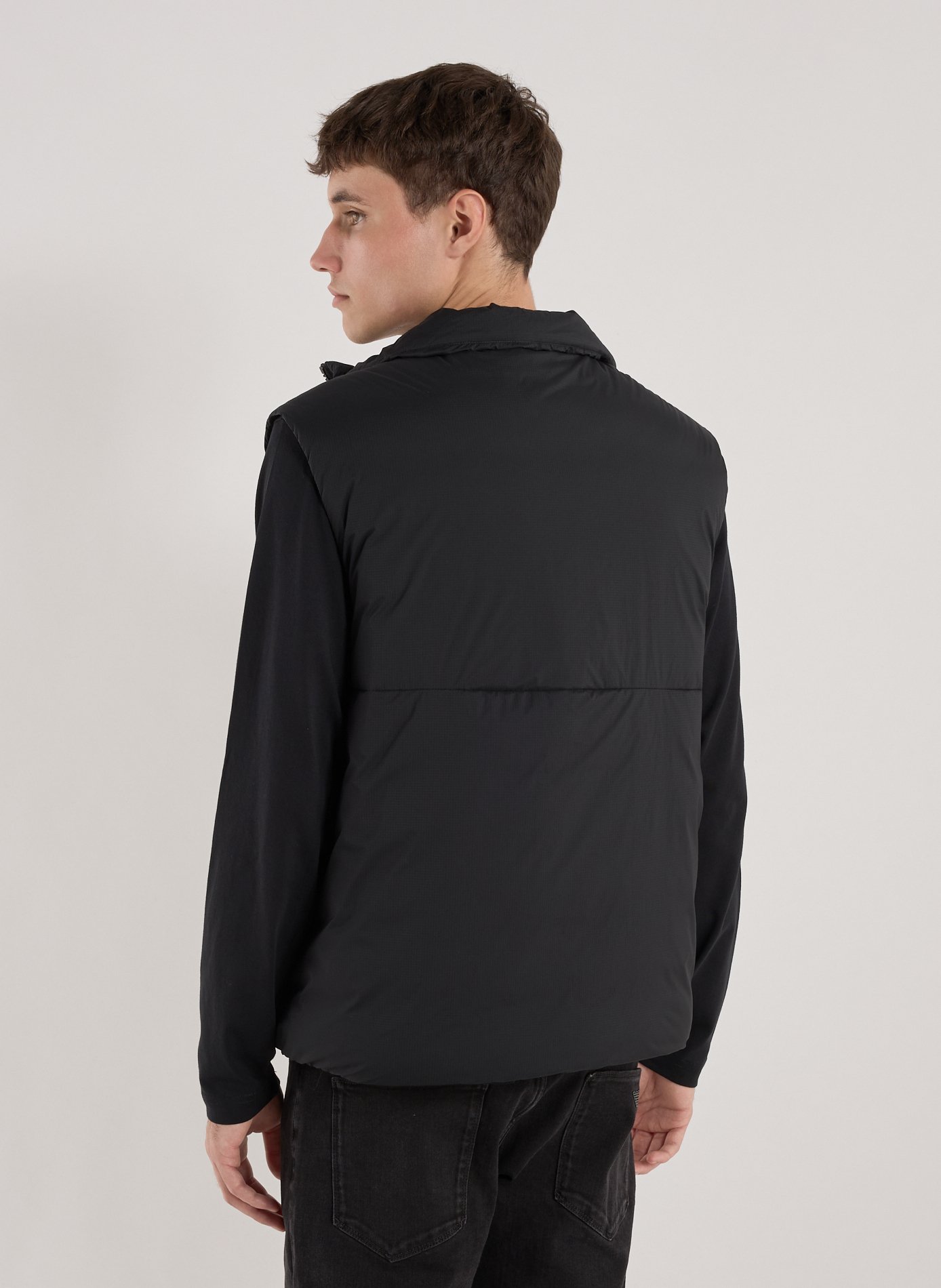 Sleeveless high neck vest CANADA GOOSE Grey