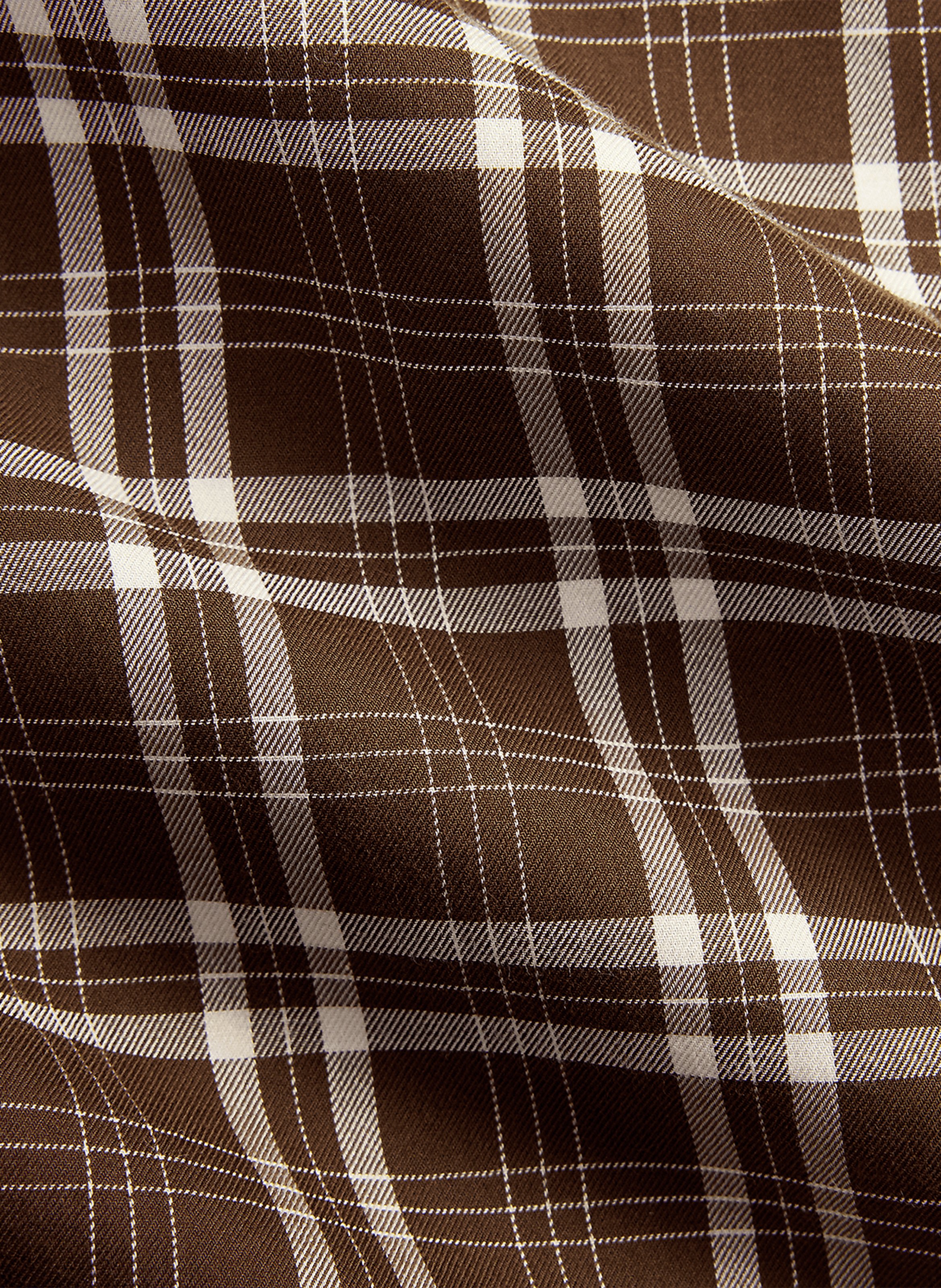 Chemise col américain à carreaux en coton POLO RALPH LAUREN Multicolore