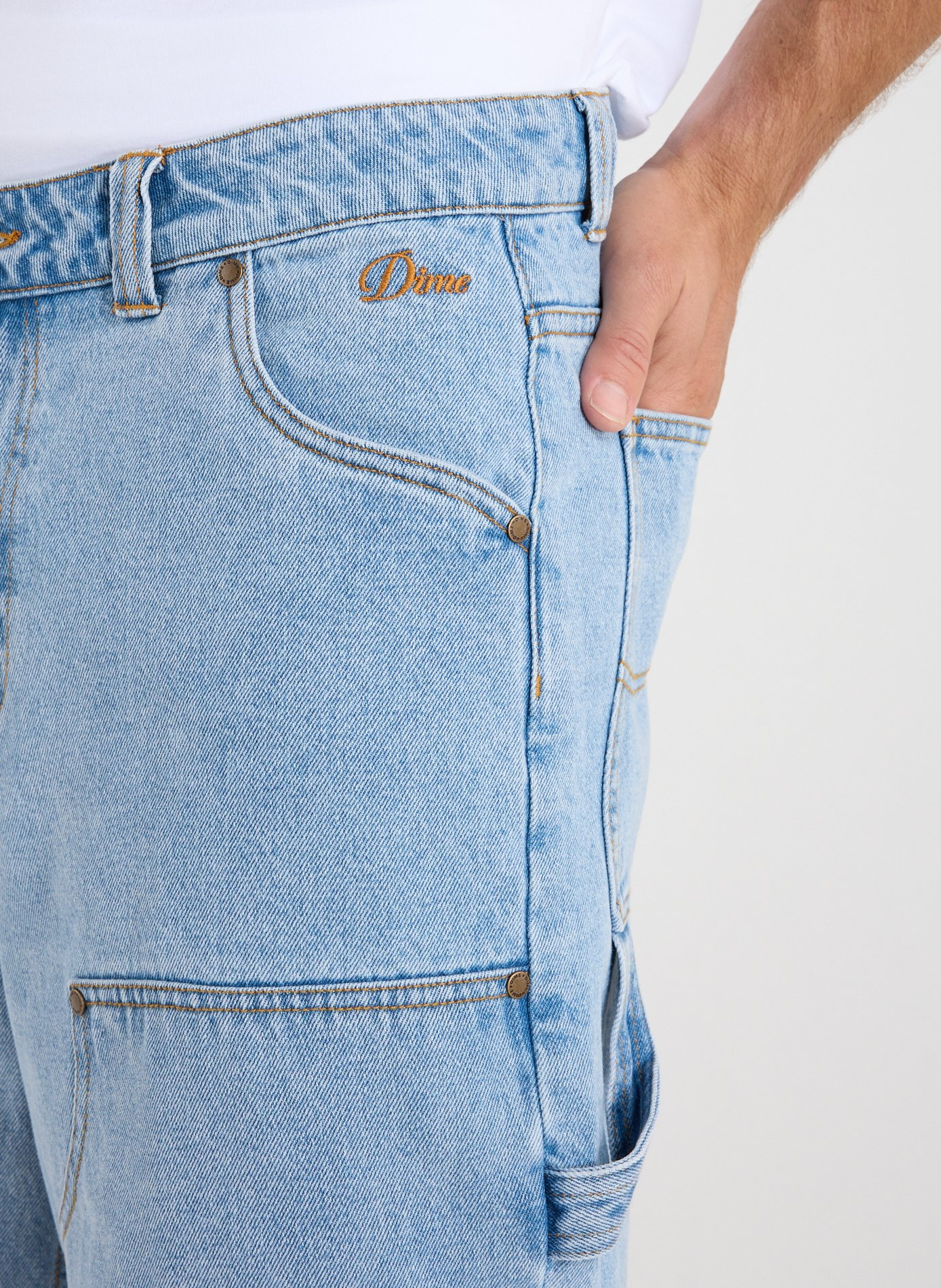 Short in cotton DIME Blue