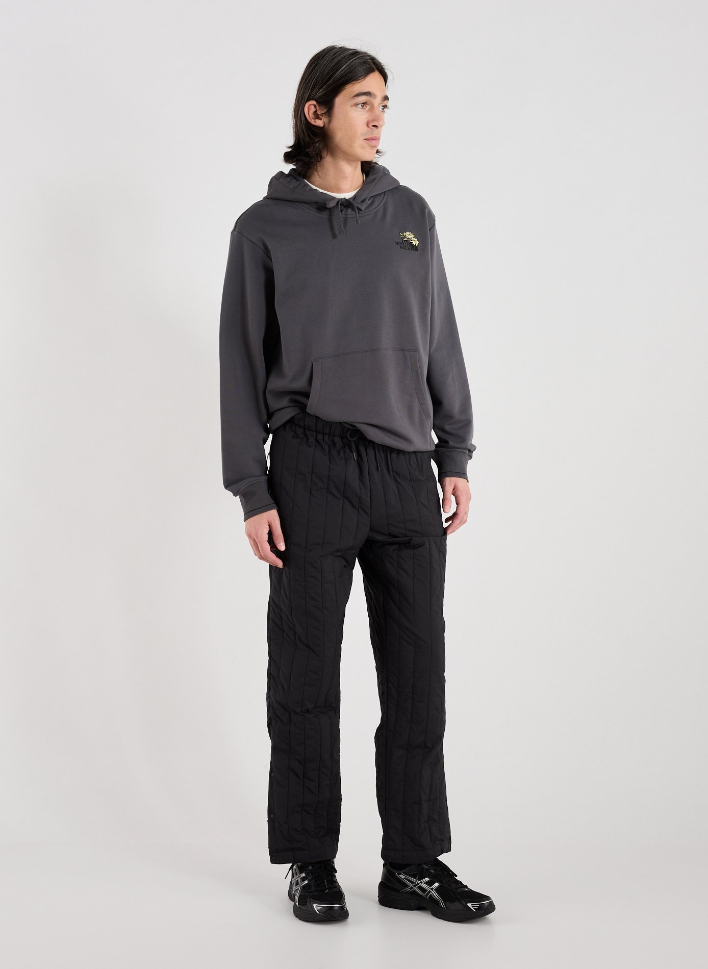 Quilted trousers RAINS Black