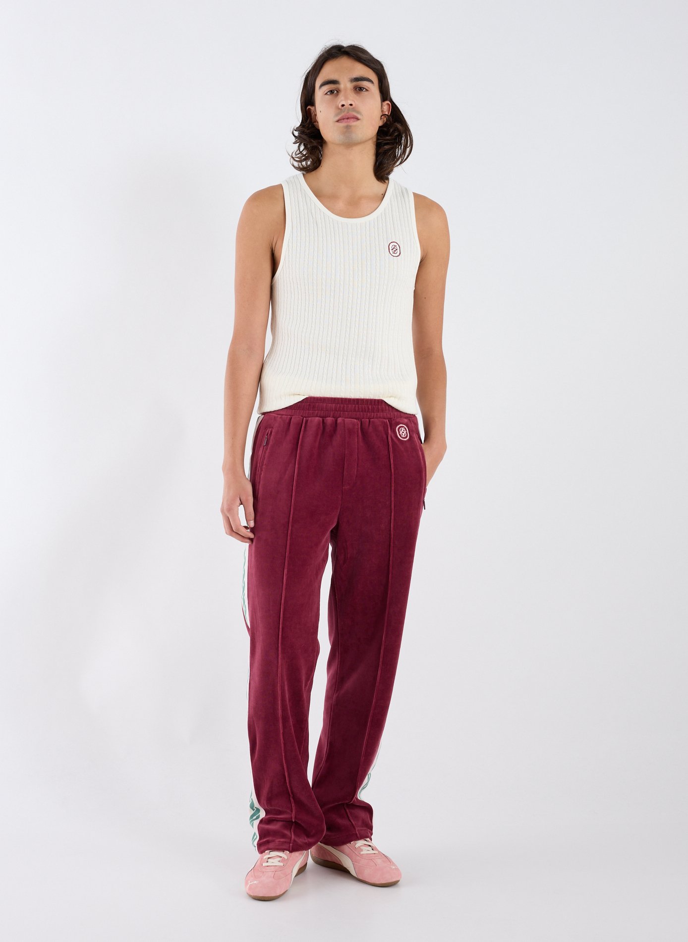 Le débardeur en coton DROLE DE MONSIEUR Beige