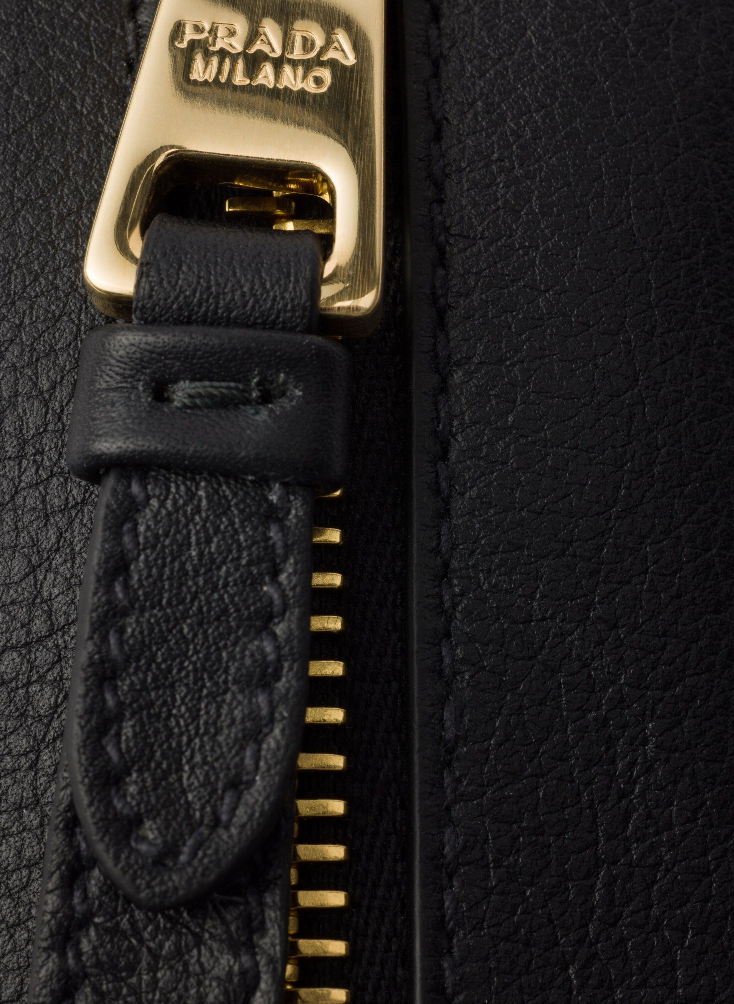 Pochette en cuir PRADA Noir