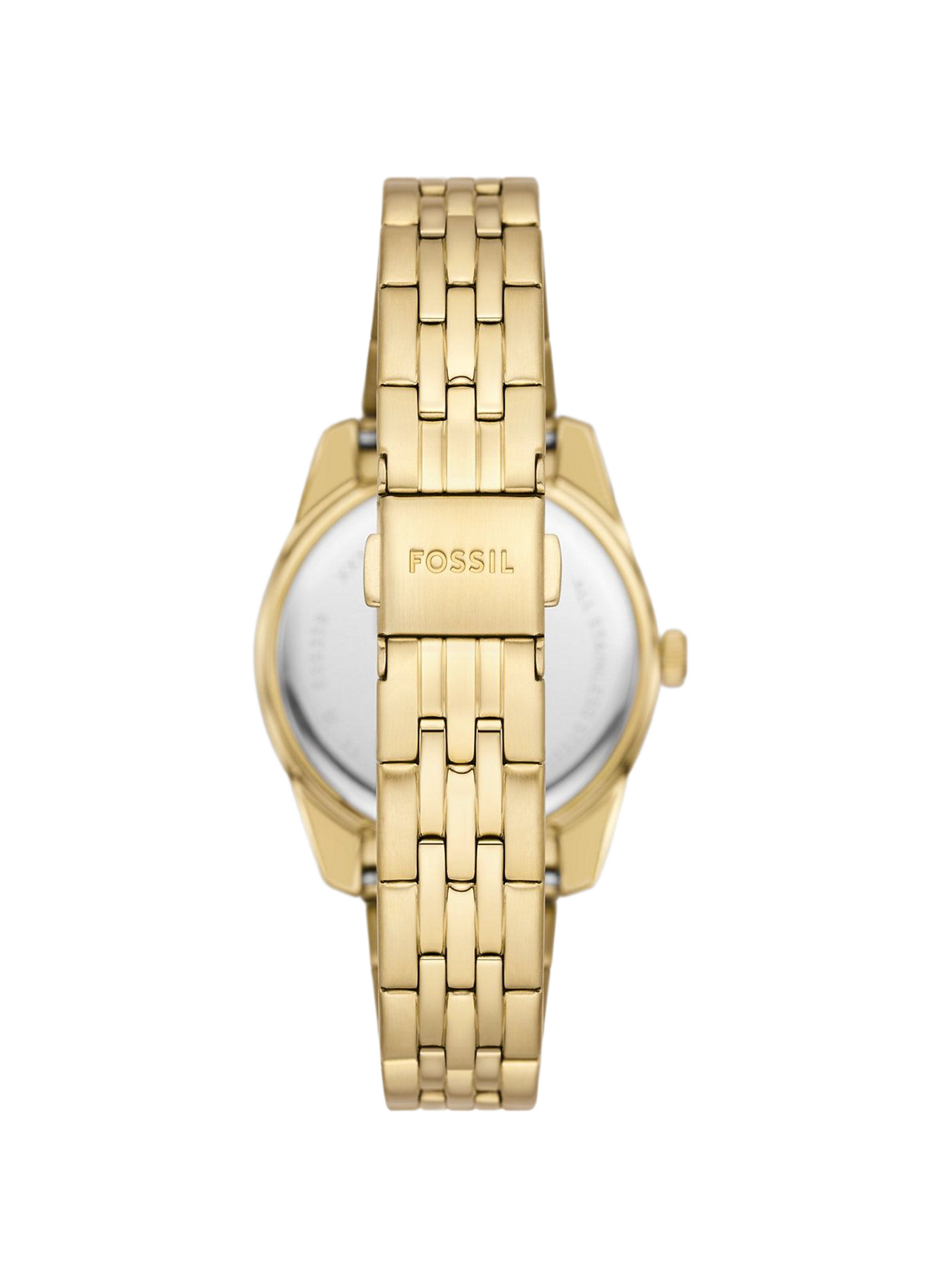 Montre quartz en acier FOSSIL Doré