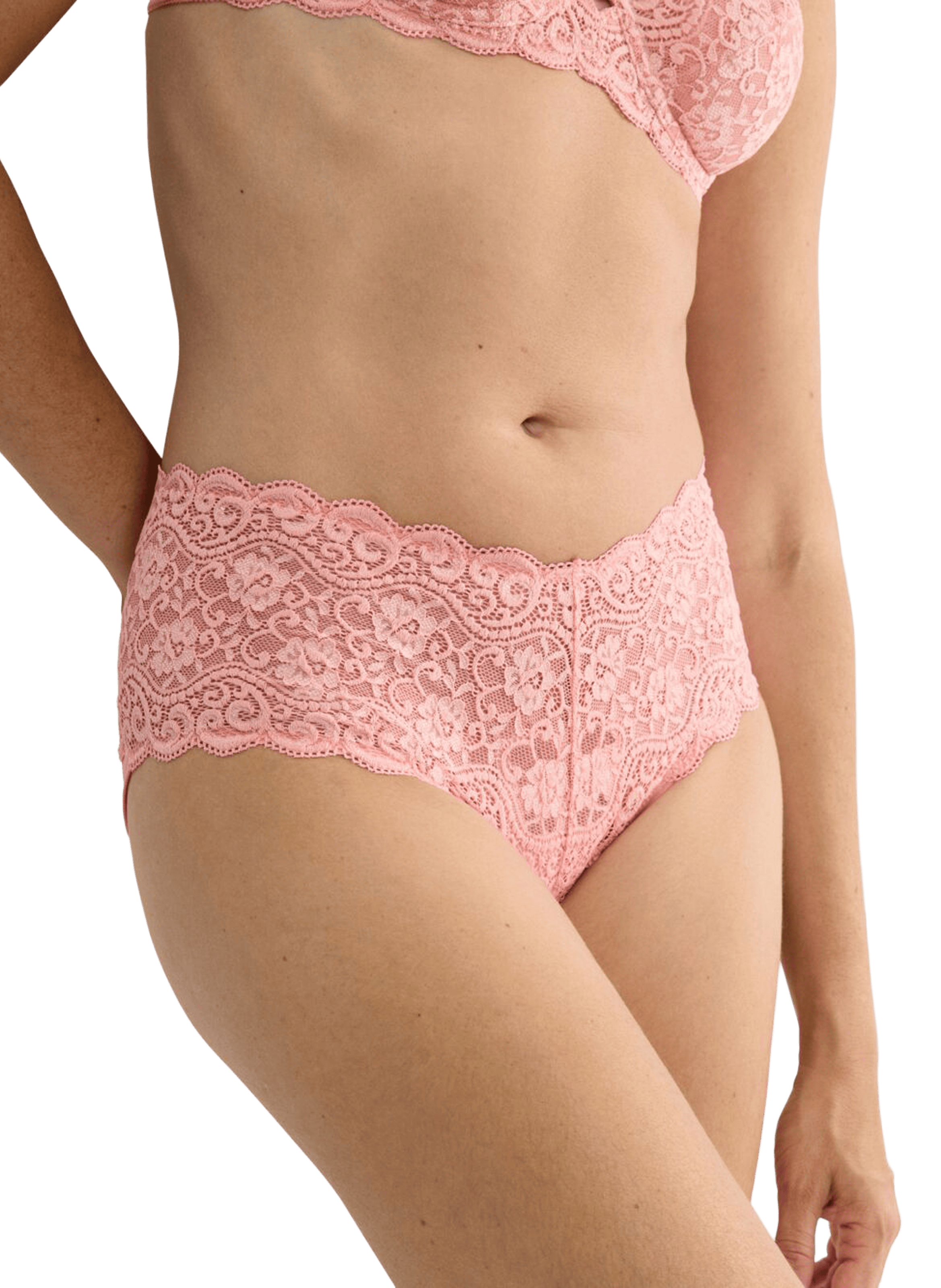 Culotte Amourette en dentelle  TRIUMPH Rose