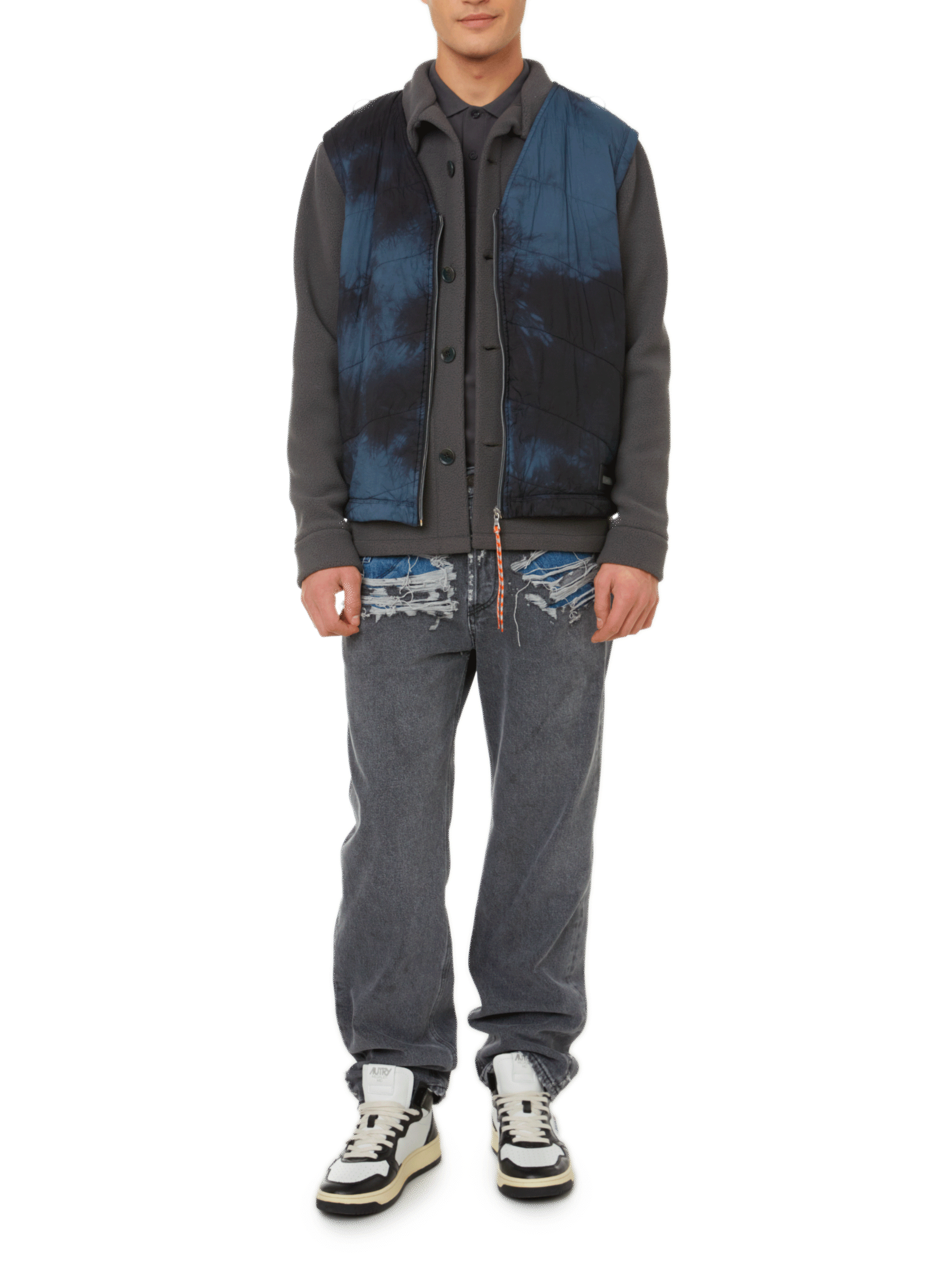 Padded liner gilet ARIES Black