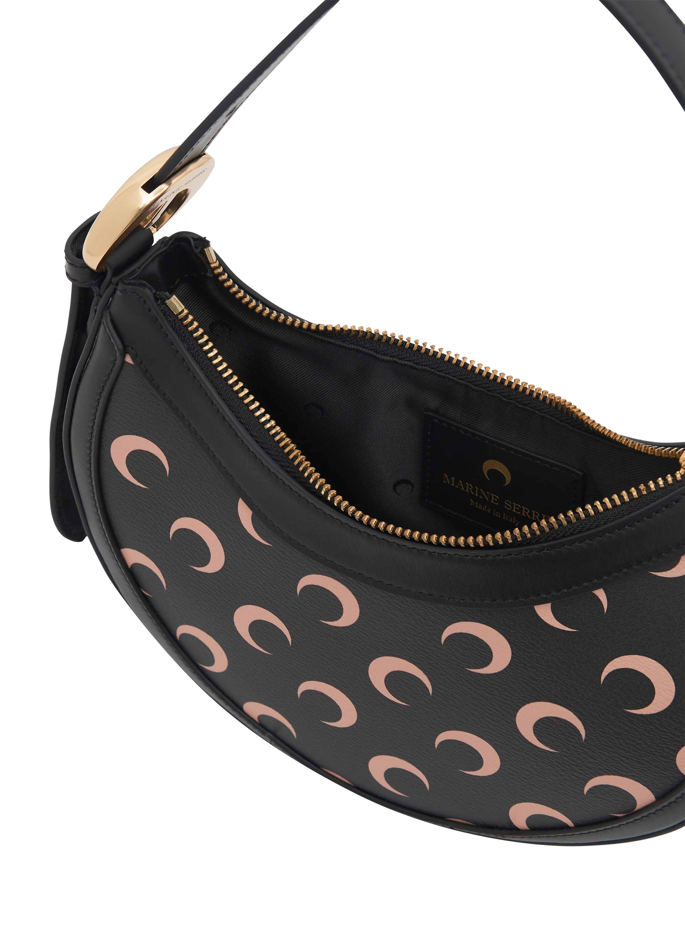 Sac moon eclips mini en toile MARINE SERRE Beige