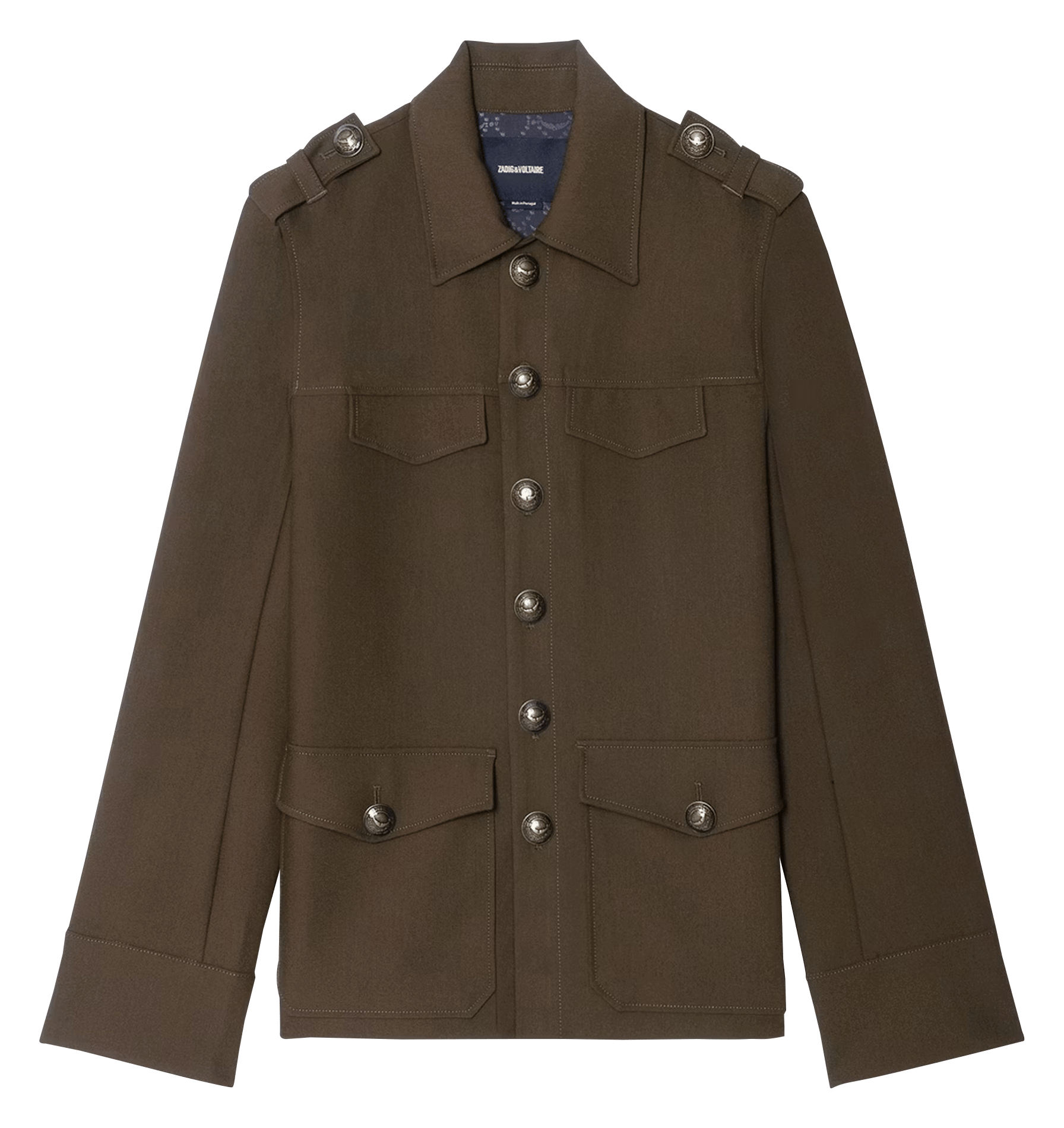 Veste tailleur col classique Veraman ZADIG&VOLTAIRE Vert