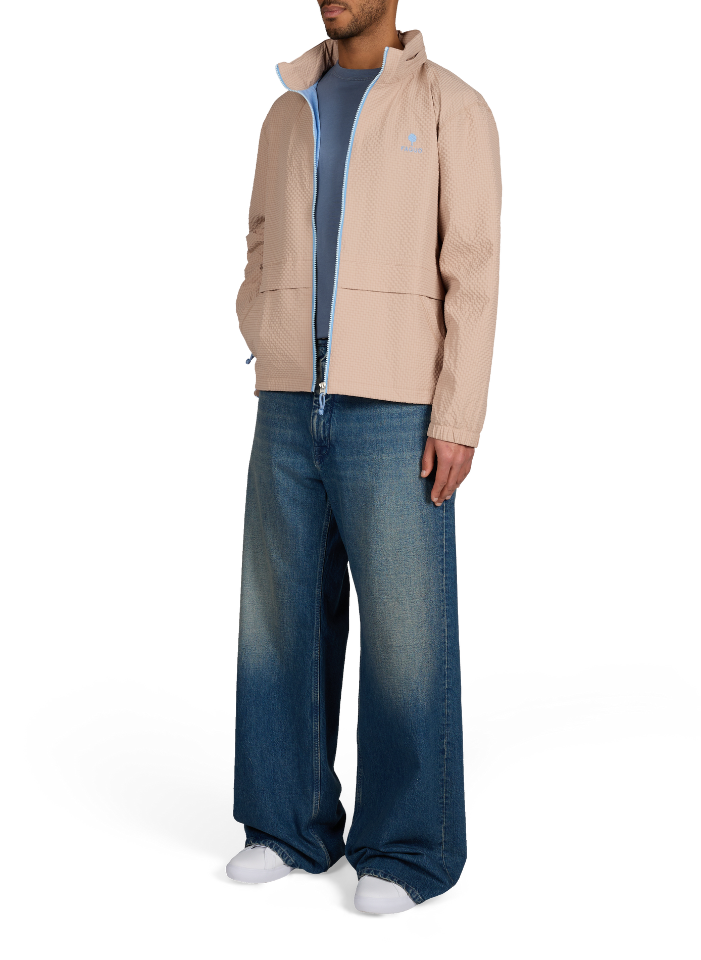 Huelgoat Waterproof Jacket FAGUO Beige