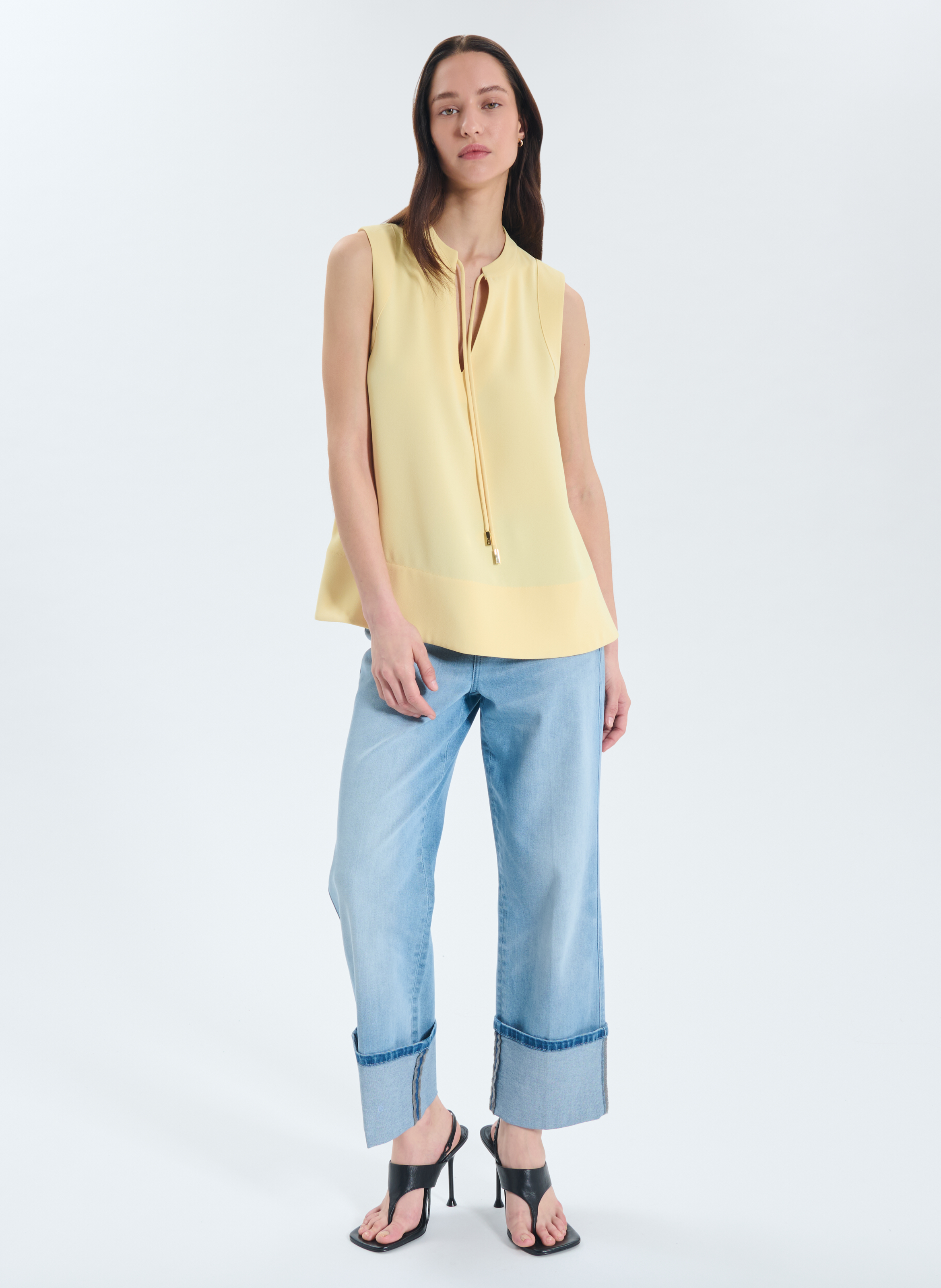 Top  tanaya ZAPA Jaune
