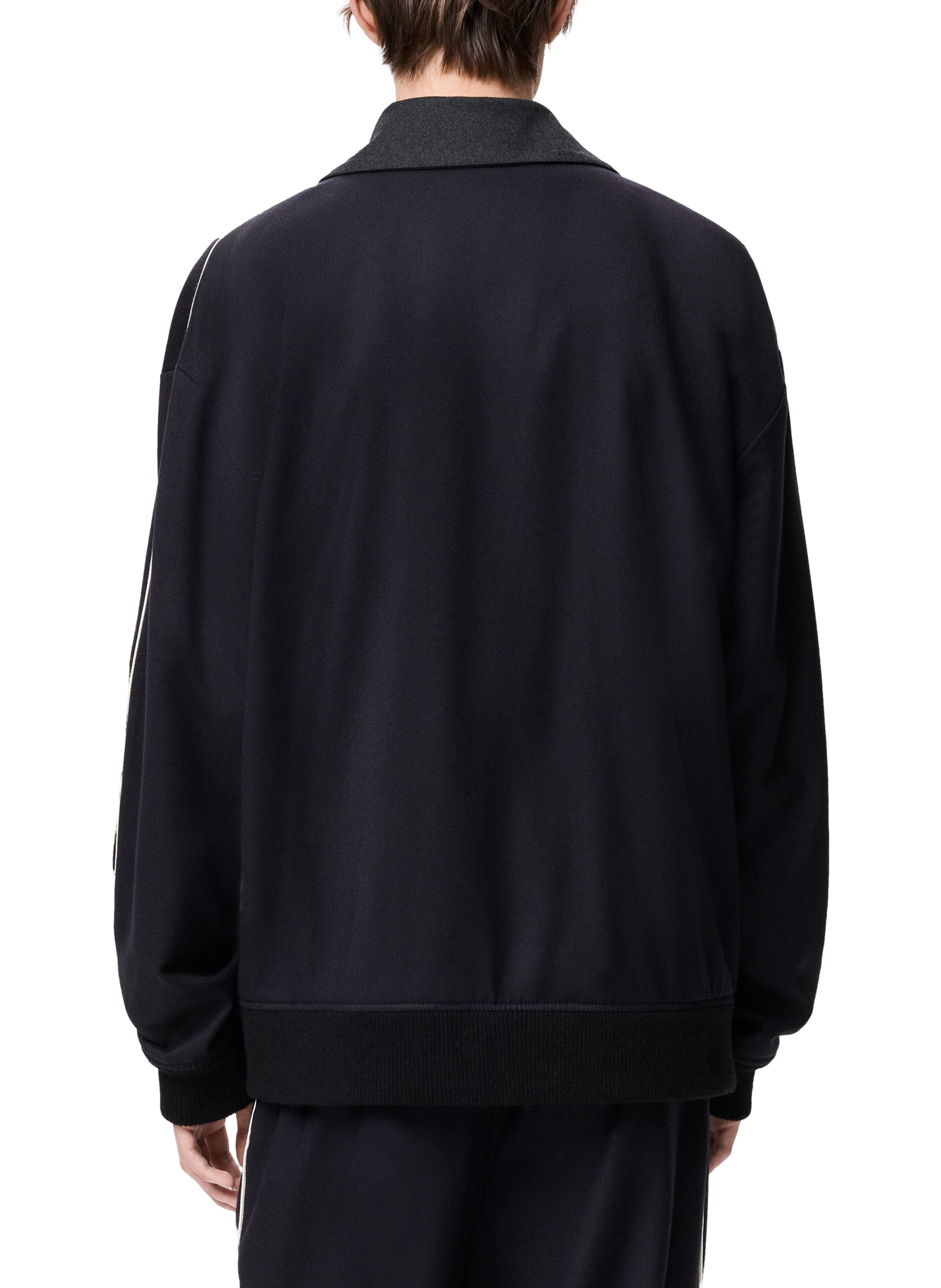 Veste de survêtement en laine LOEWE Bleu