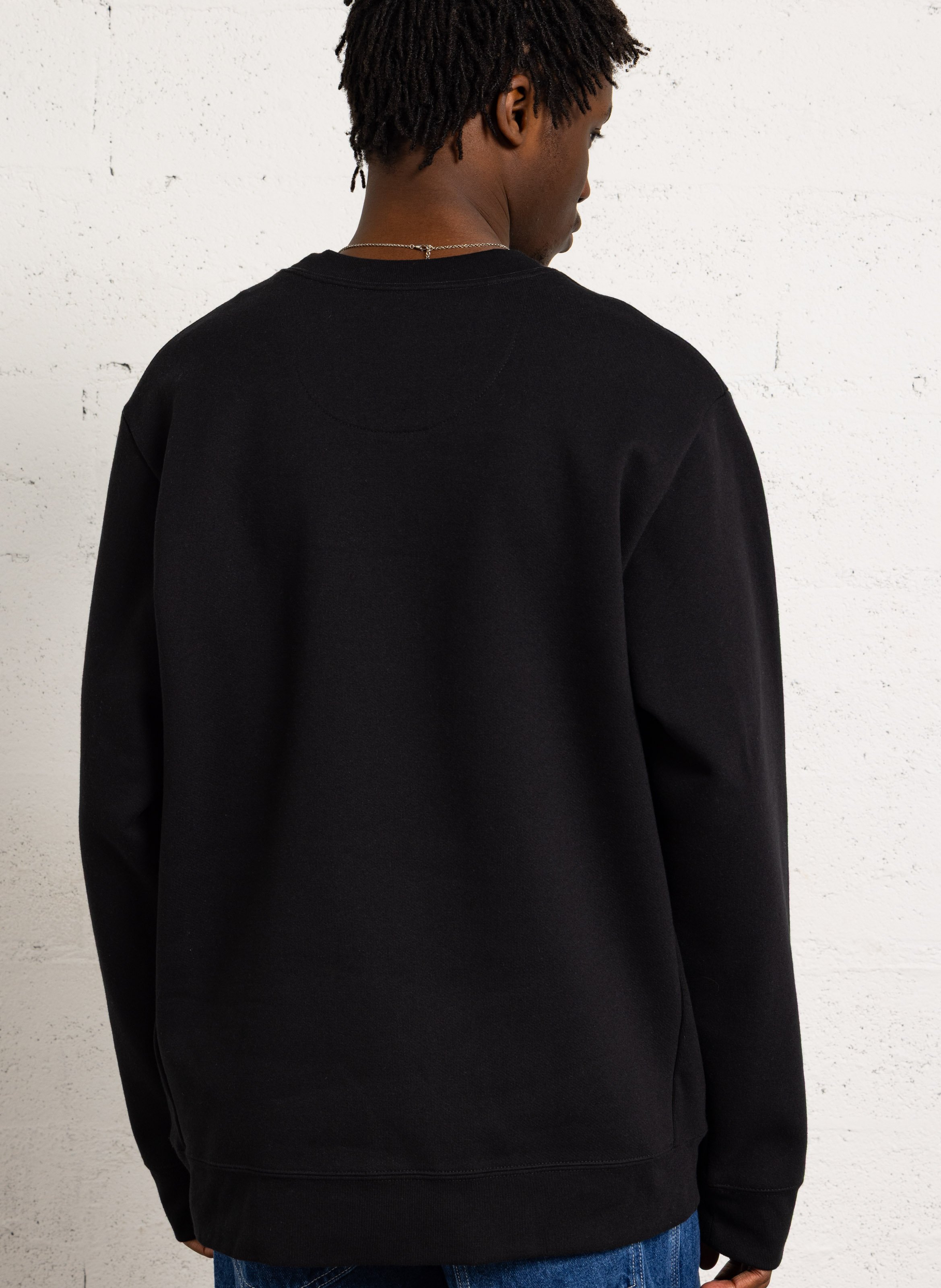 Oversized round neck sweatshirt PATAGONIA Black
