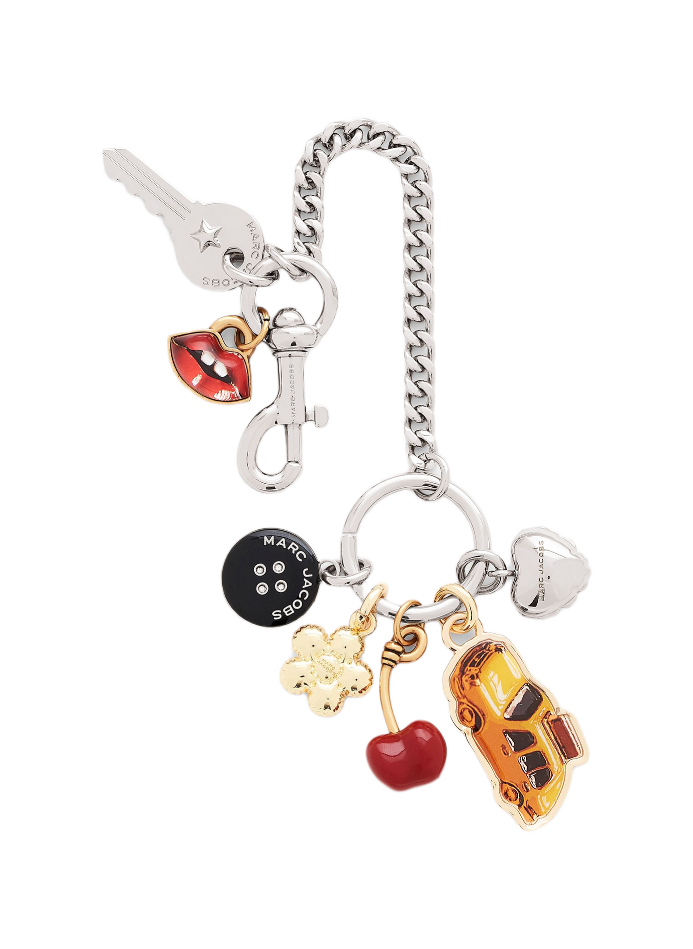 Bijou de sac The Trinket MARC JACOBS Argent