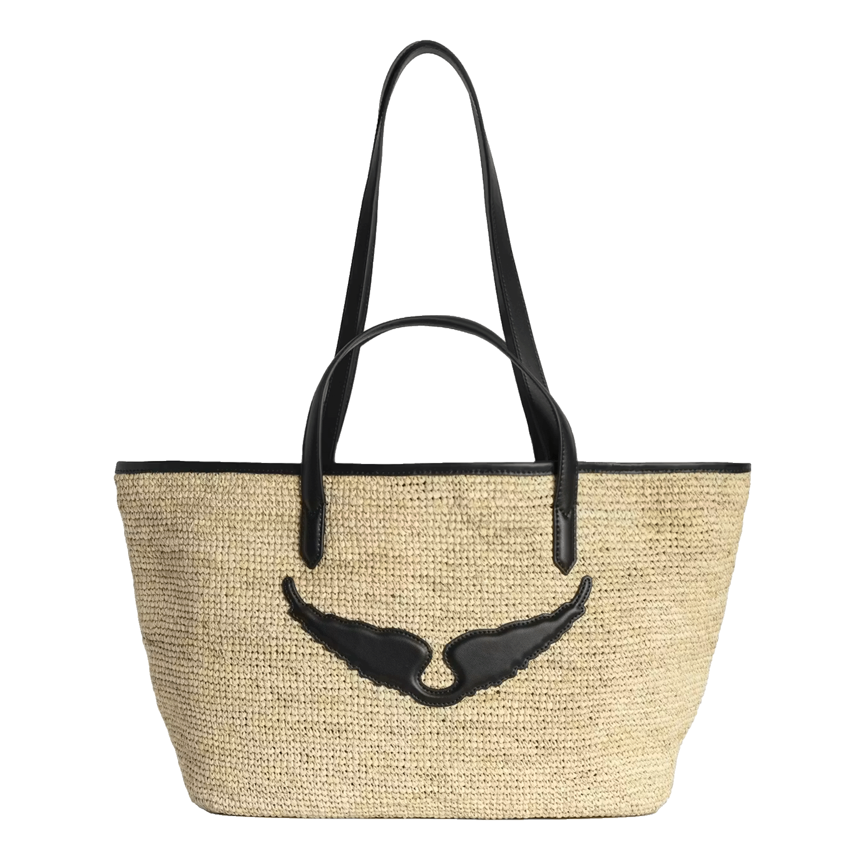 Rieten mand ZADIG&VOLTAIRE Zwart