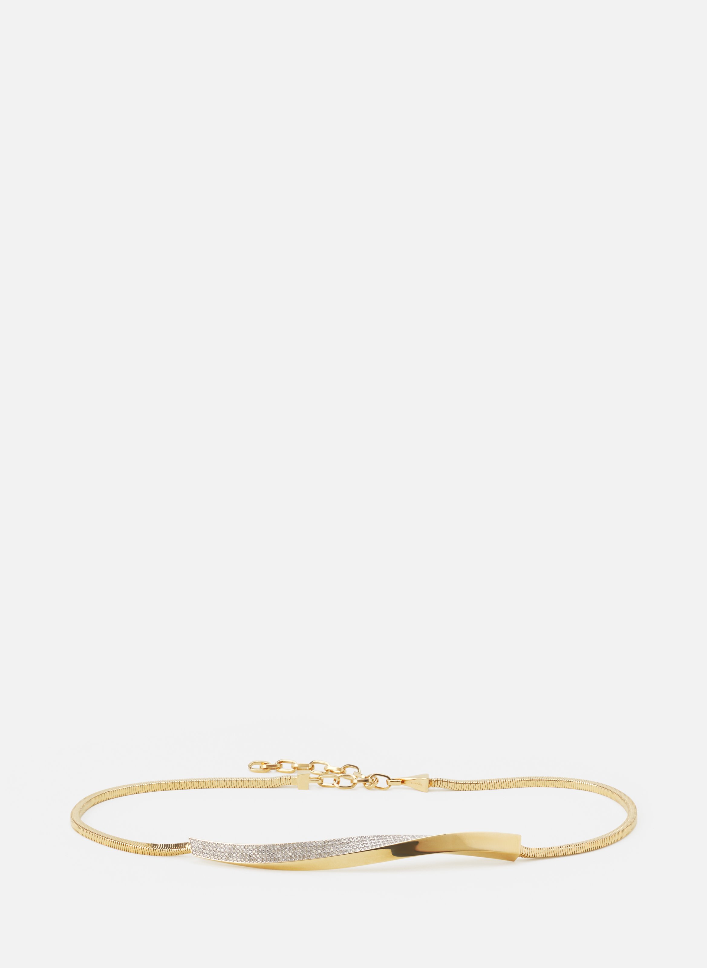 Ceinture hanches twist LANVIN Argent
