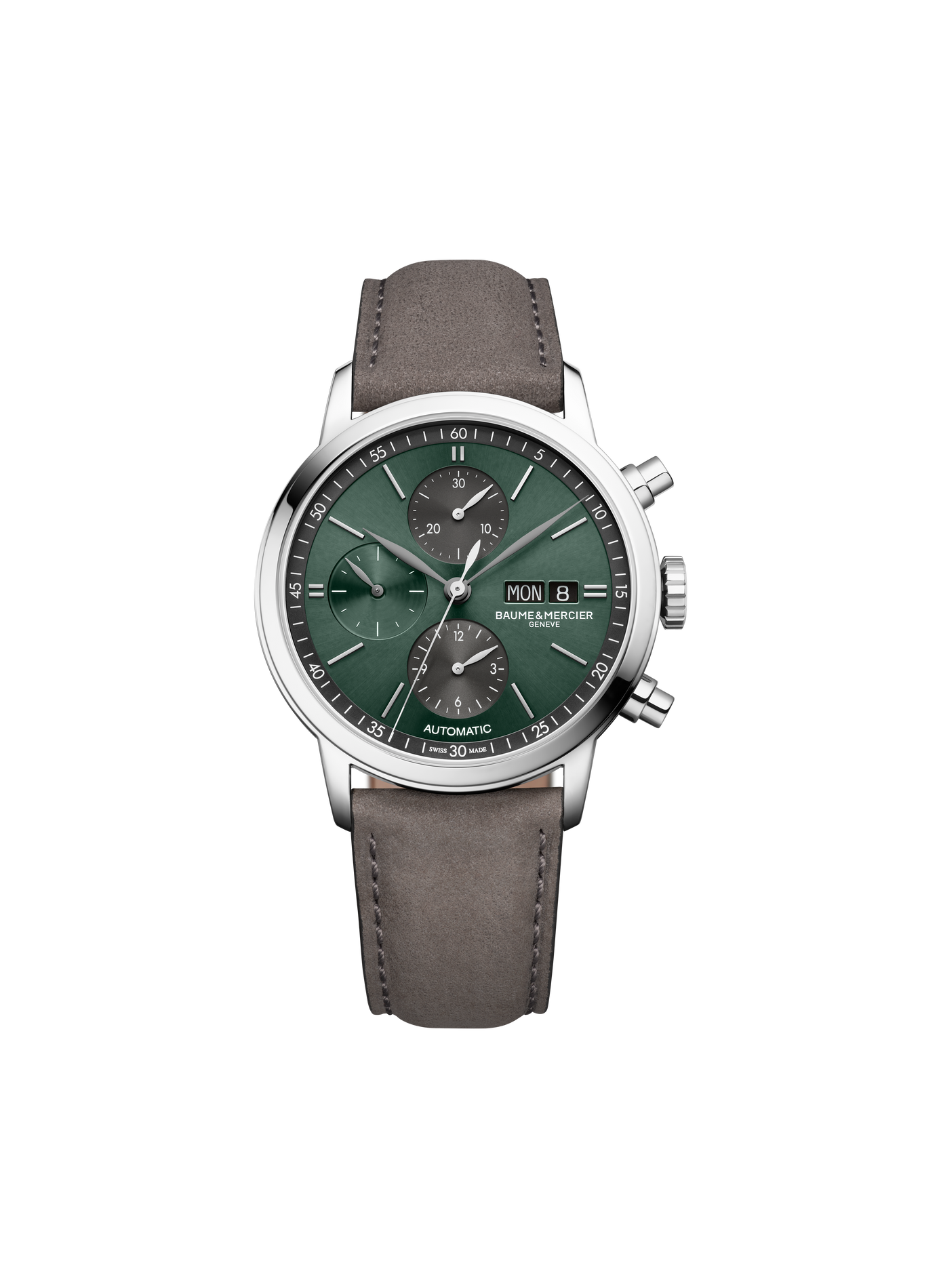 Montre automatique Classima en cuir BAUME & MERCIER Vert